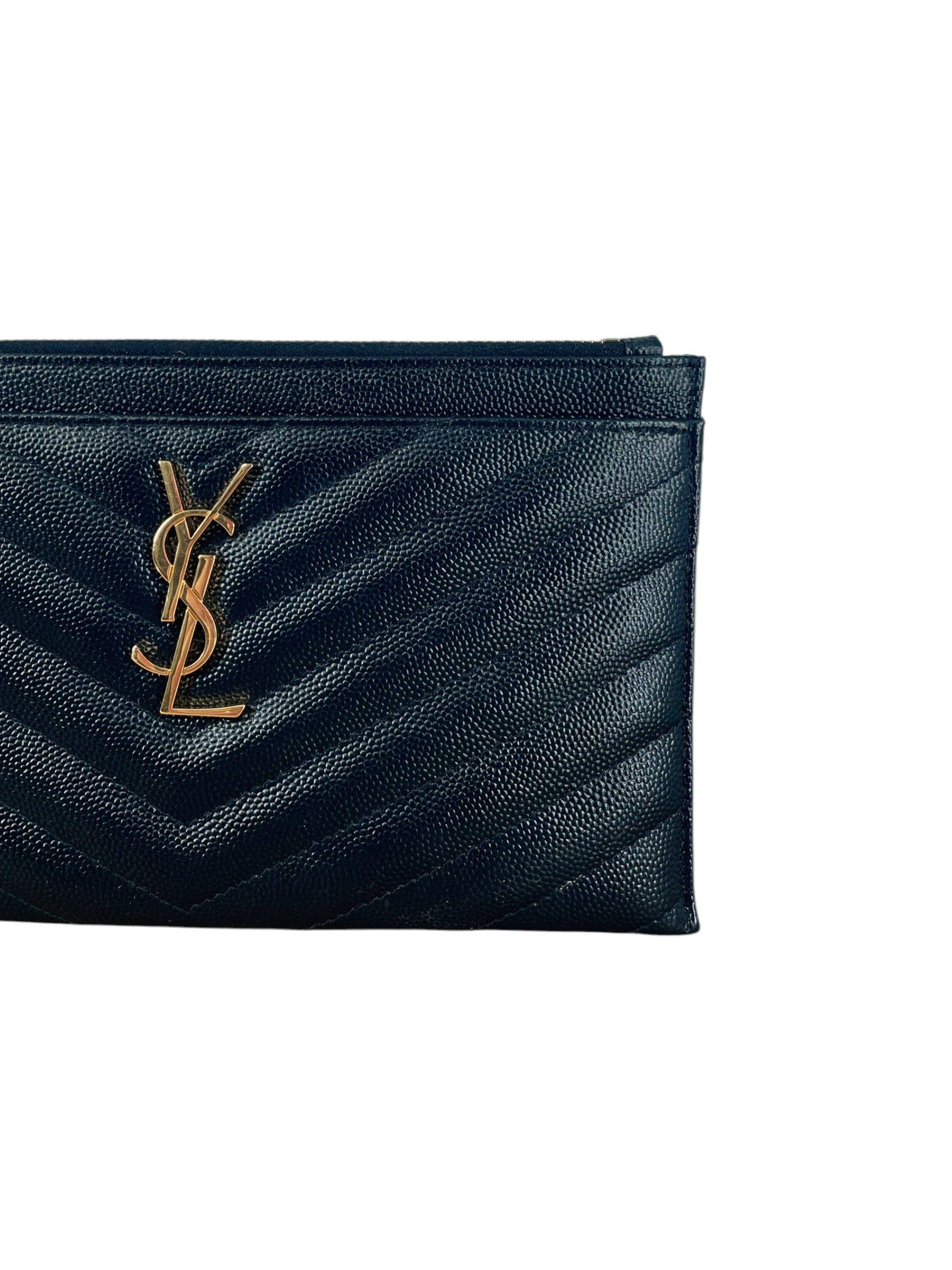 SAINT LAURENT/Pouch/Leather/BLK/MATELASSE POUCH view 6