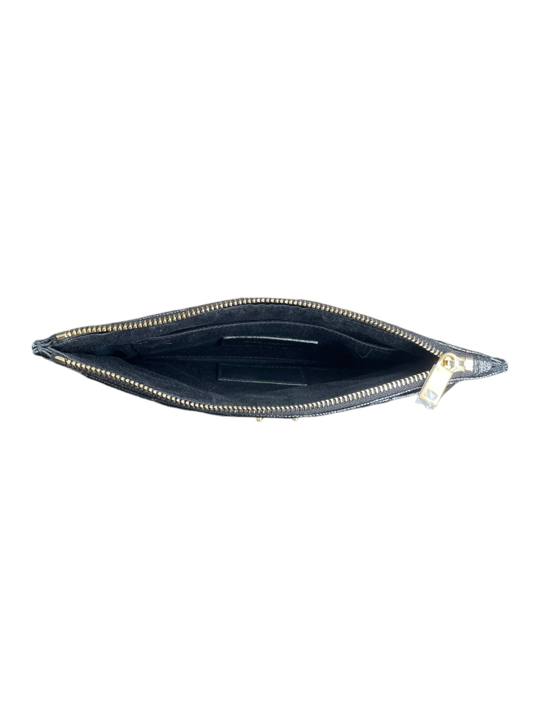 SAINT LAURENT/Pouch/Leather/BLK/MATELASSE POUCH view 3