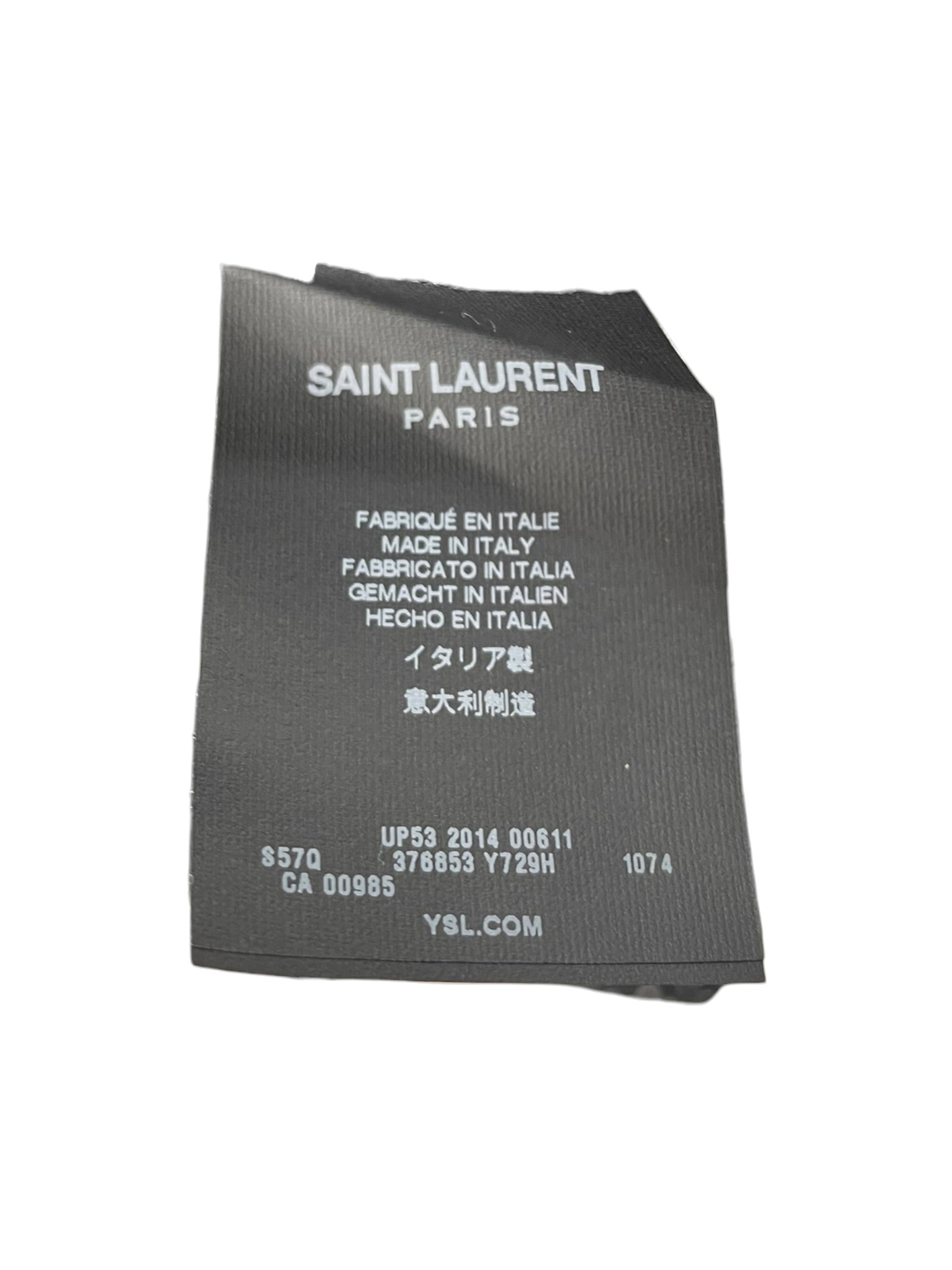 SAINT LAURENT/LS Shirt/M/Cotton/BLK/All Over Print/CA 00985 STARSALL OVER view 5