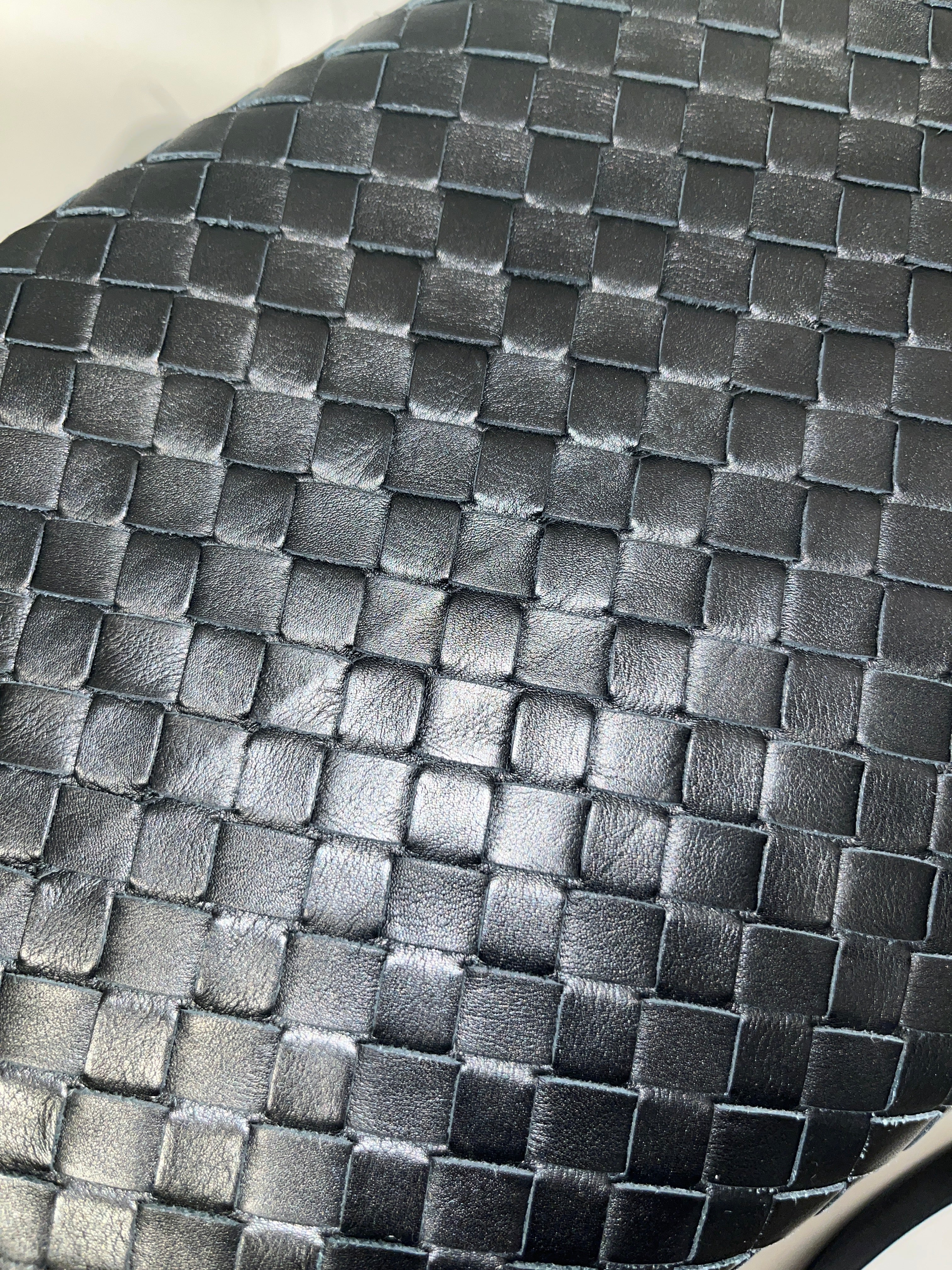 BOTTEGA VENETA/Bag/Leather/BLK/INTRECCIATO ROMA TOTE view 7