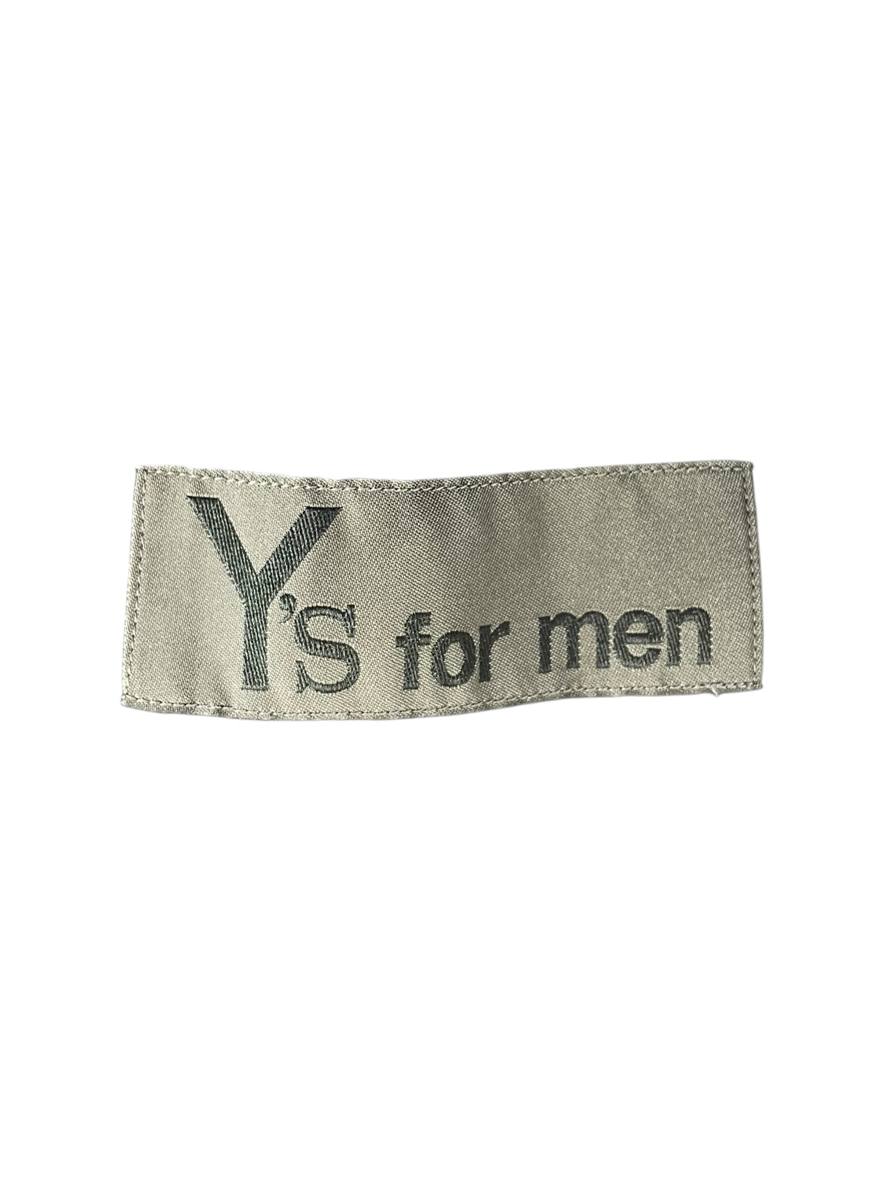 YOHJI YAMAMOTO/Y's for men/Jacket/1/Rayon/BLK/MS-C02-217 LONG DRAPE SHIRT view 5