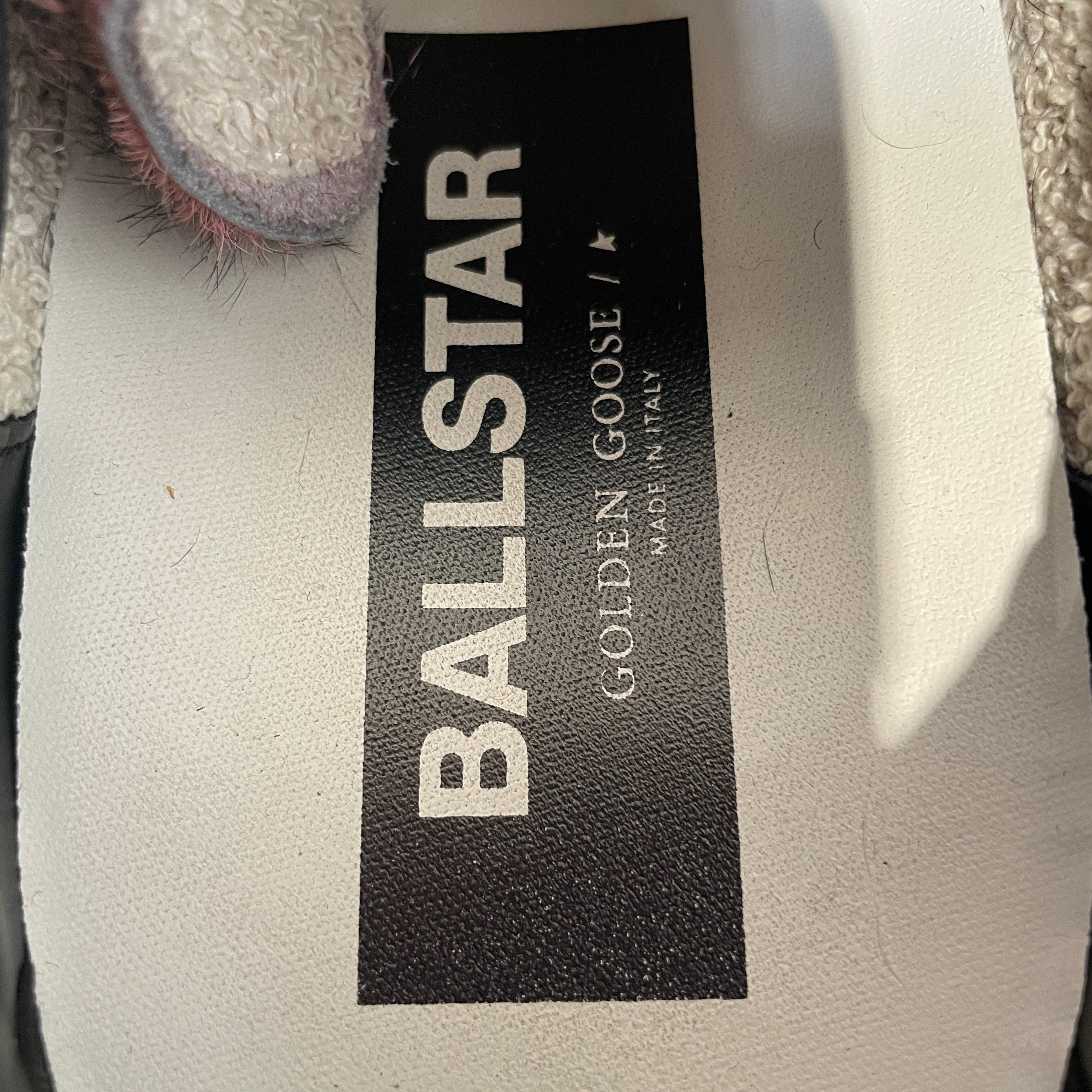 GOLDEN GOOSE/Low-Sneakers/EU 43/Animal Pattern/Fake Fur/PNK/Straight Tip/Zebra Ponyhair Ballstar view 6