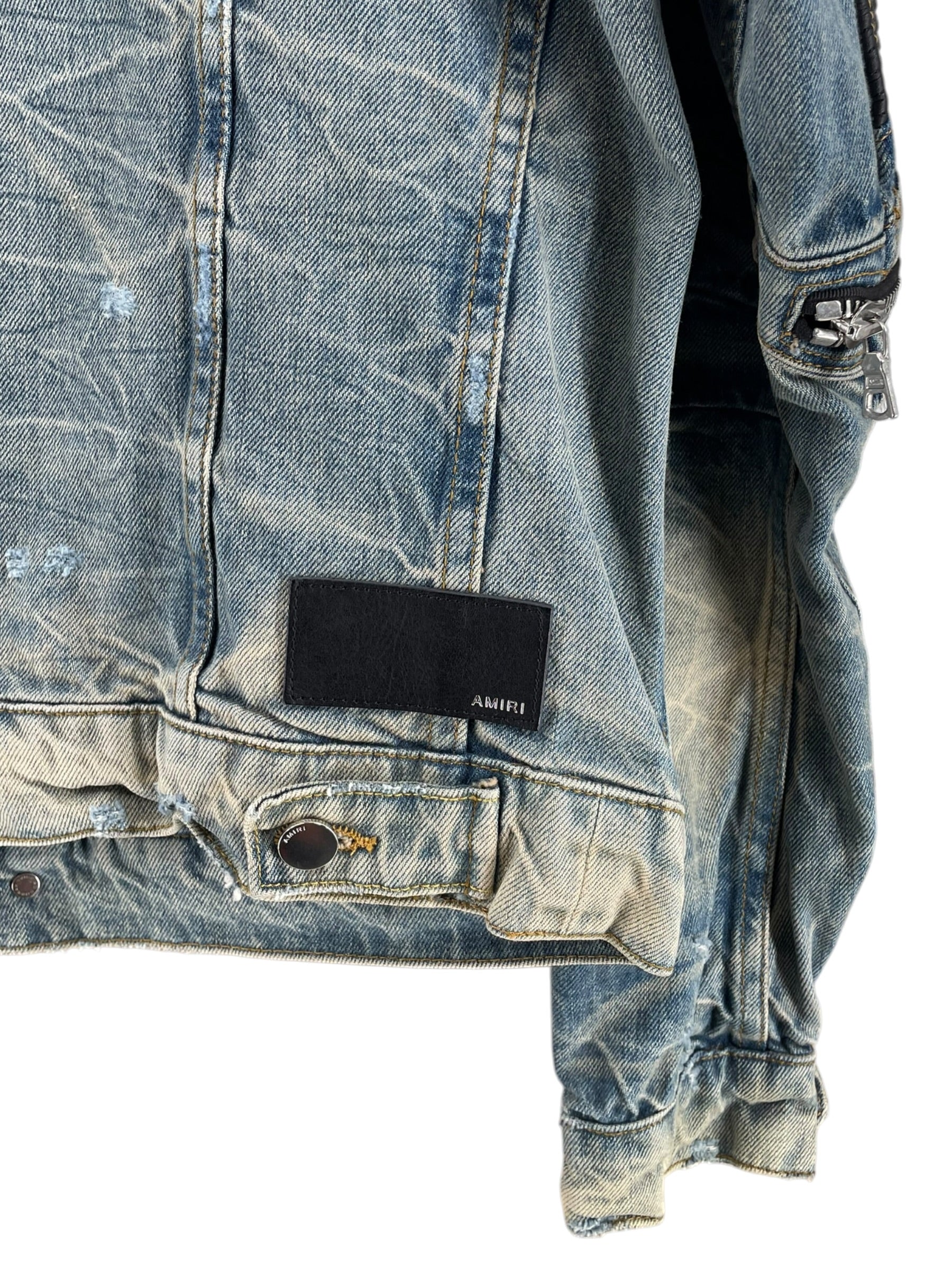 AMIRI/Denim Jkt/L/Denim/BLU/MX2 TRUCKER DENIM BIKER view 5