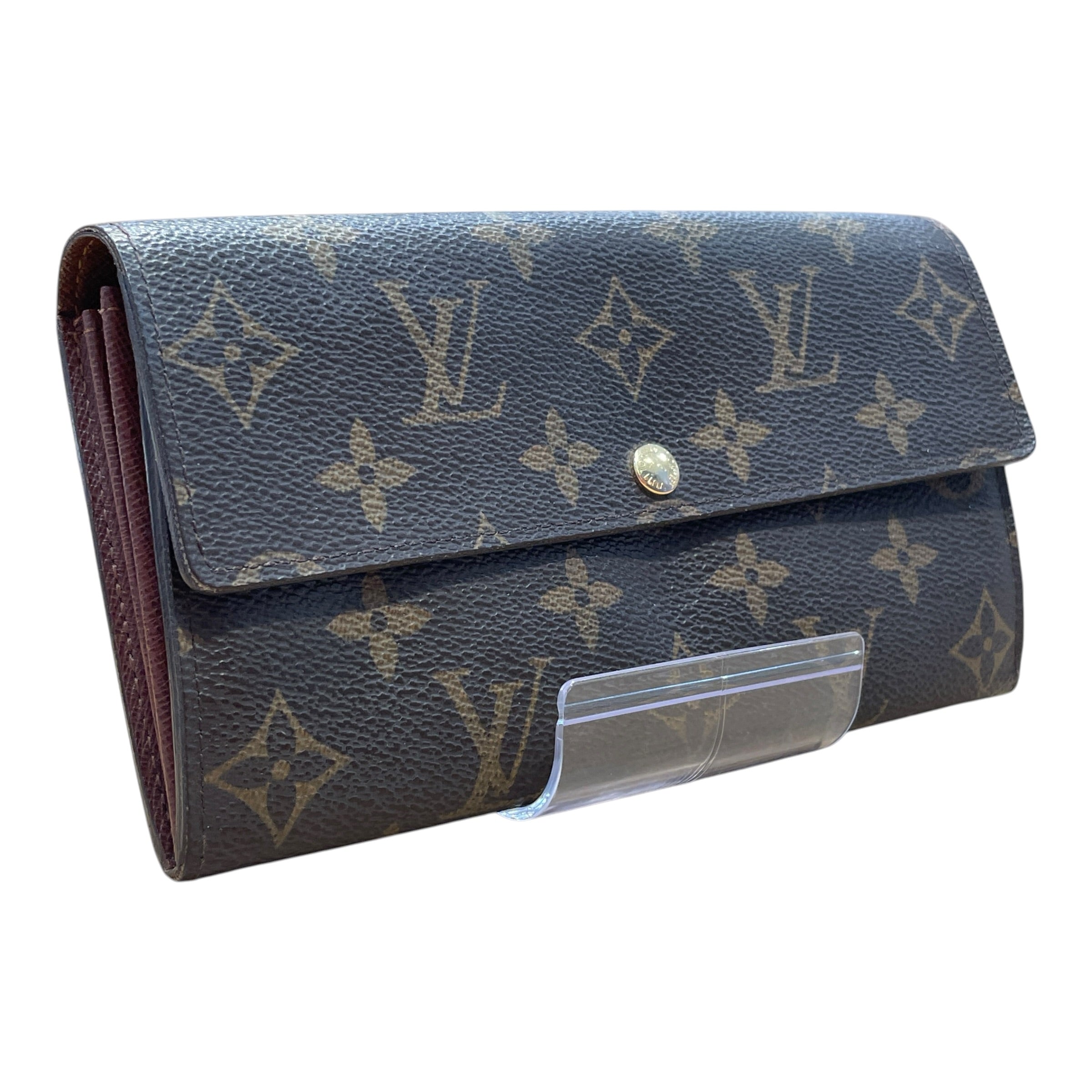 LOUIS VUITTON/Long Wallet/Monogram/Leather/BRW/L's/Sarah Wallet CA2110 view 1