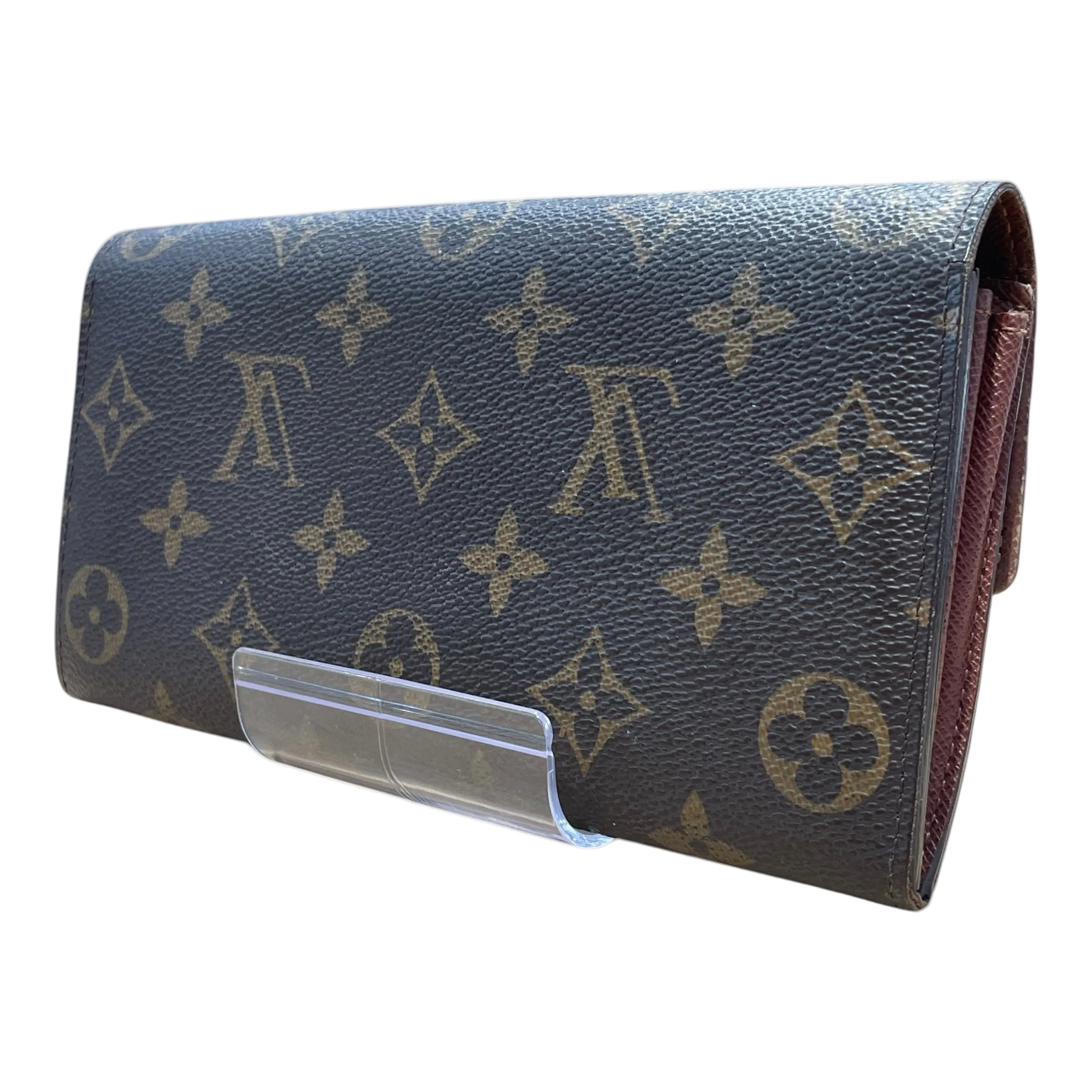 LOUIS VUITTON/Long Wallet/Monogram/Leather/BRW/L's/Sarah Wallet CA2110 view 2