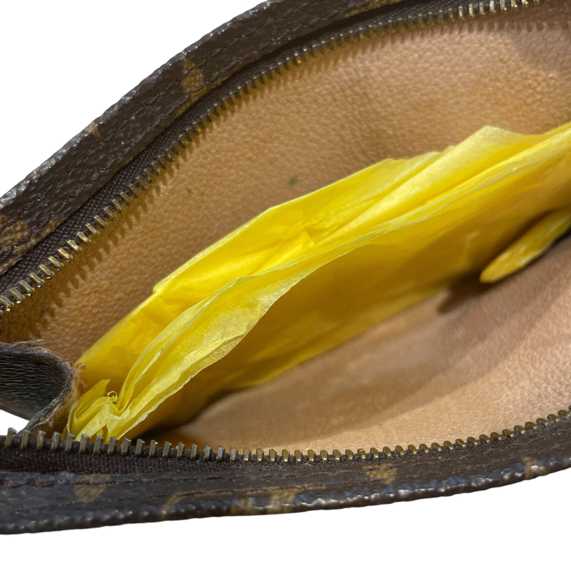 LOUIS VUITTON/Pouch/Monogram/Leather/BRW/Monogram Bucket Zip Pouch view 4