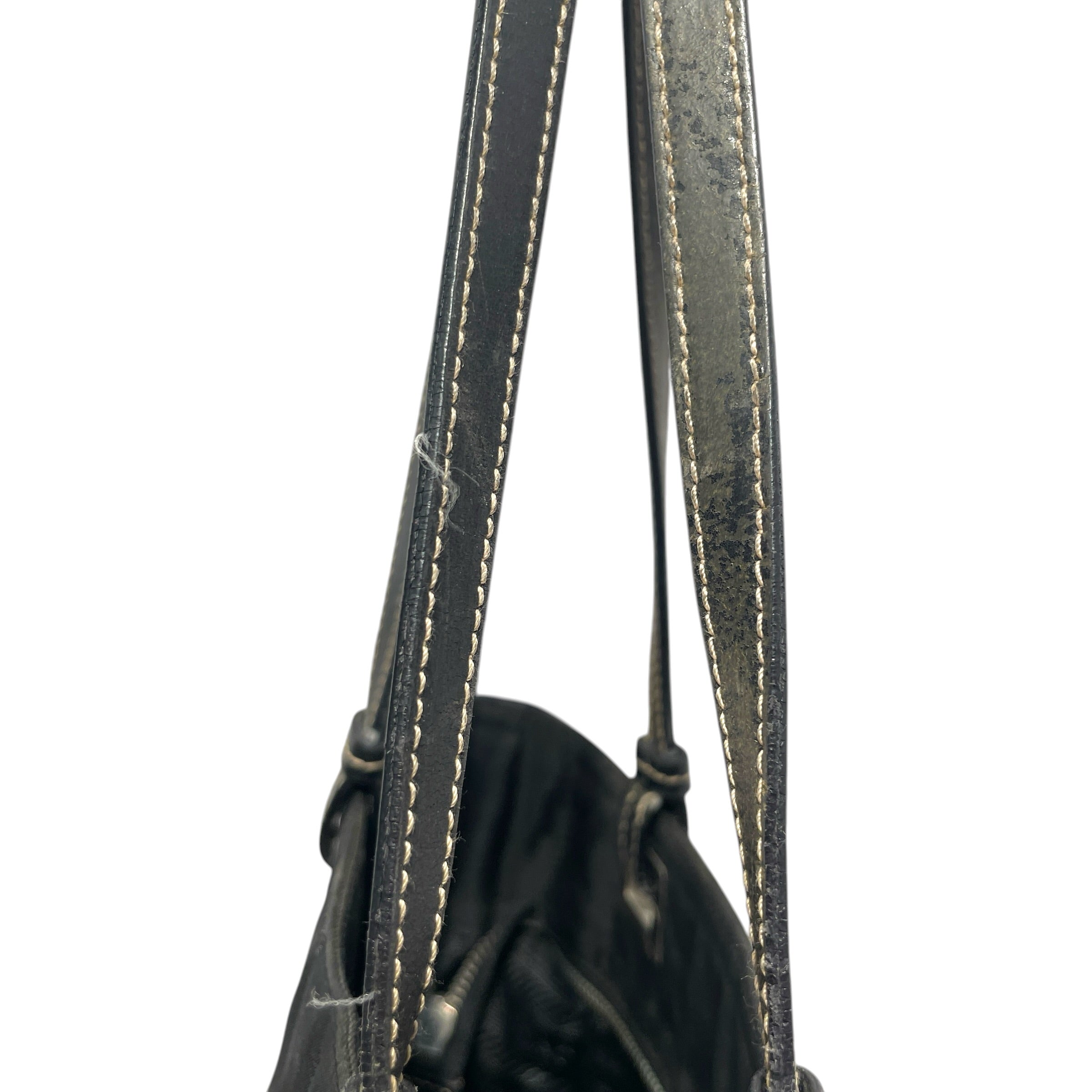 PRADA/Tote Bag/Nylon/BLK/Tessuto Nylon Top Handle Bag view 4