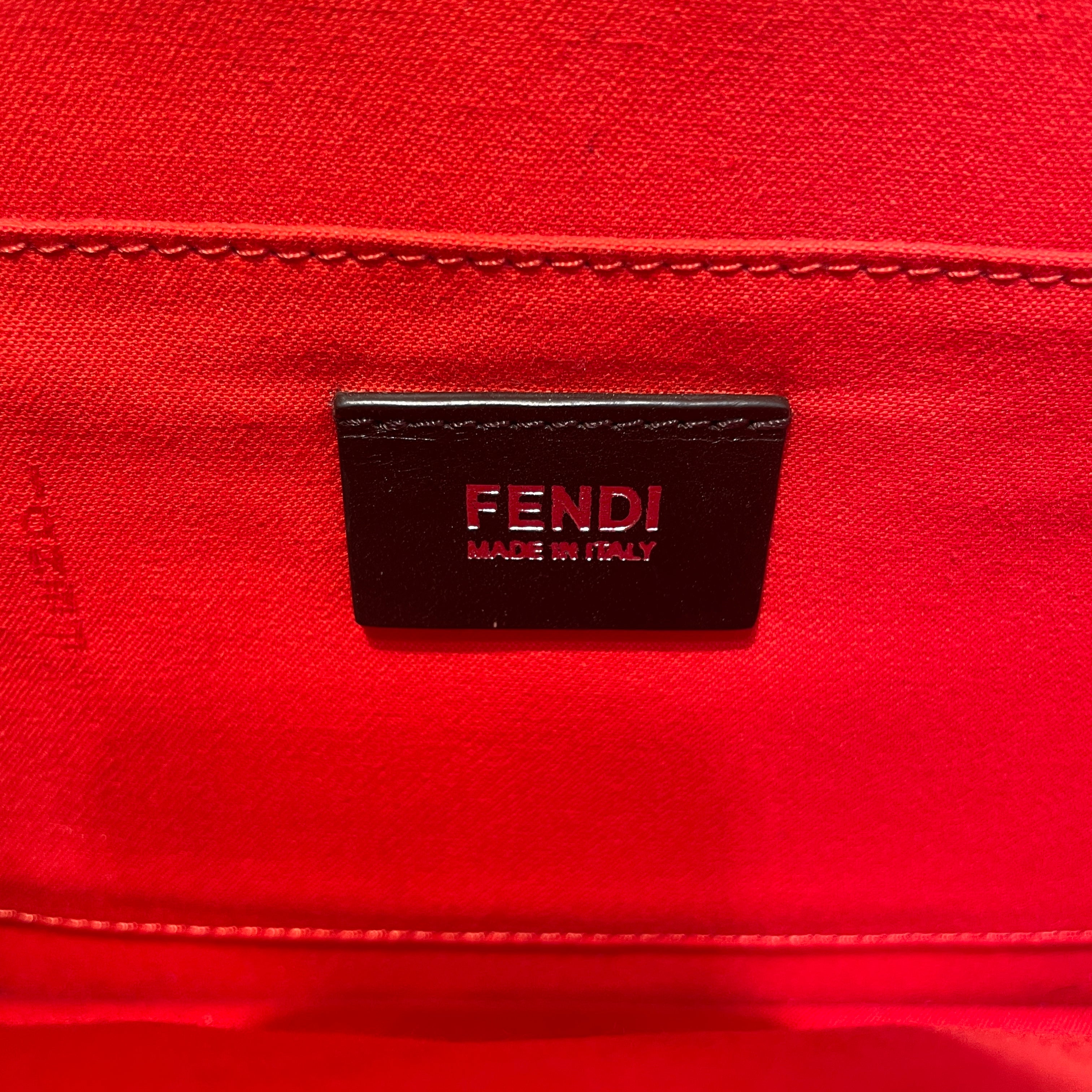 FENDI/Hand Bag/Leather/RED/Demi Jour Top Handle Bag view 7