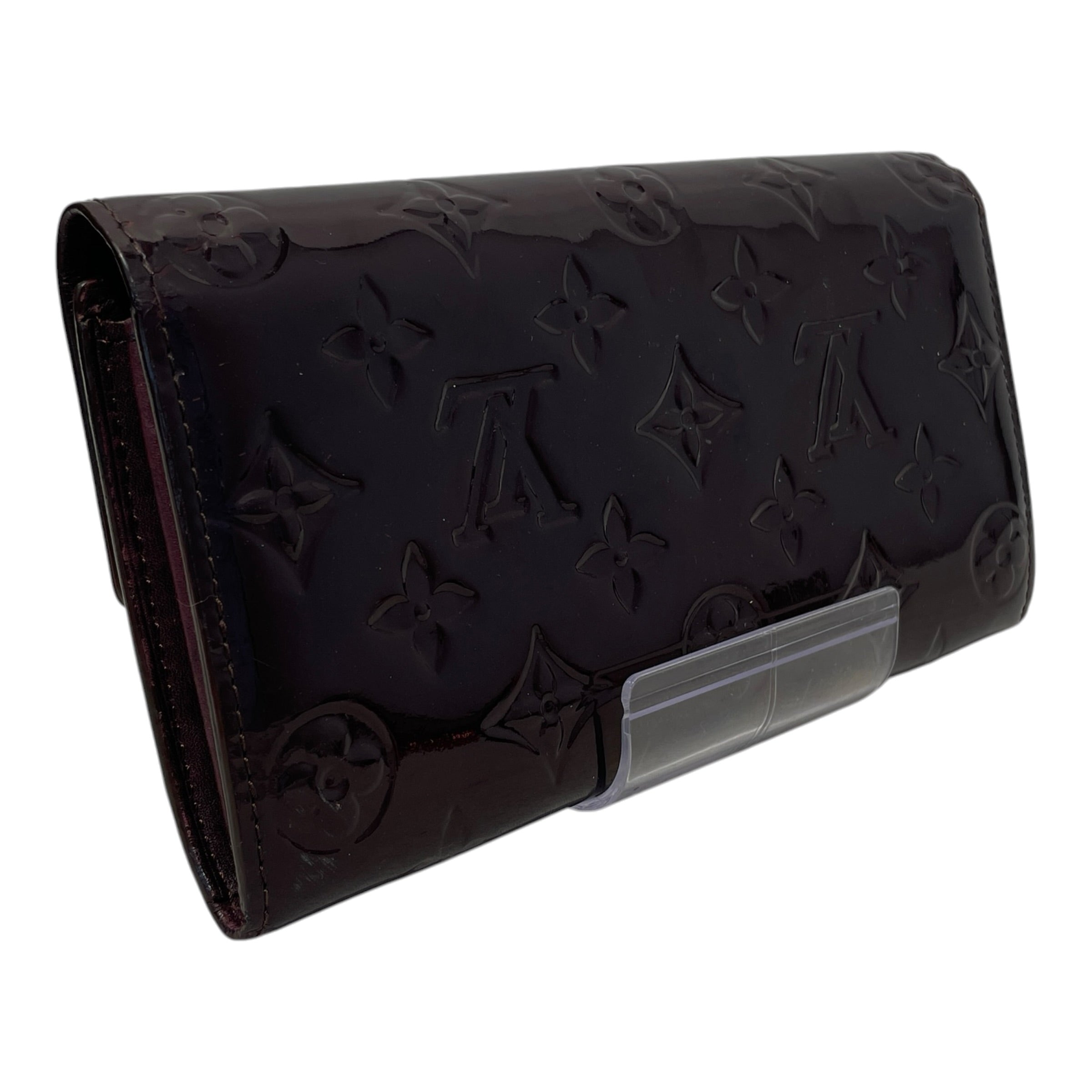 LOUIS VUITTON/Long Wallet/Monogram/Leather/BRD/L's/Vernis Sarah Wallet view 2