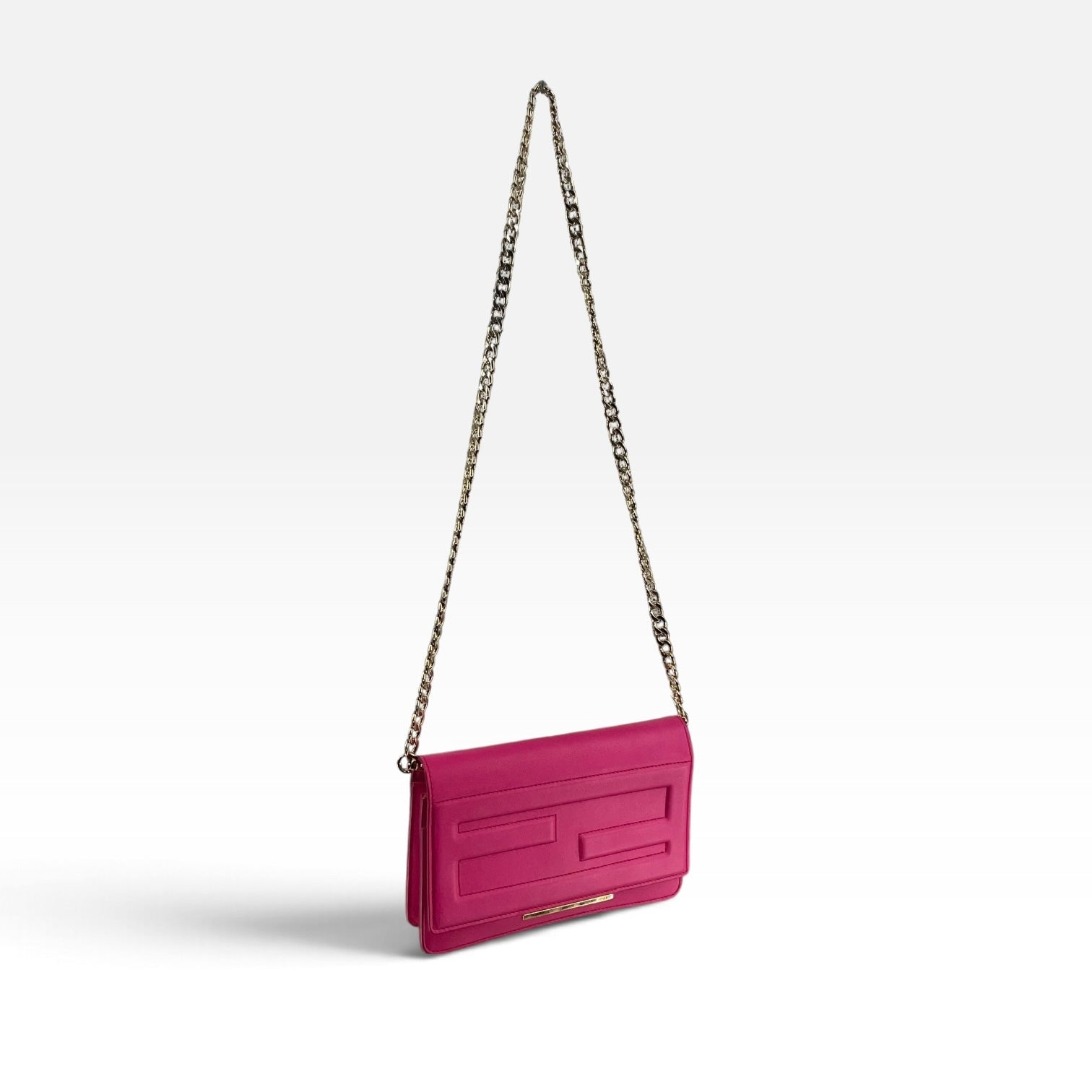 FENDI/Bag/Leather/PNK/BRIGHT PINK FENDI BAG view 3