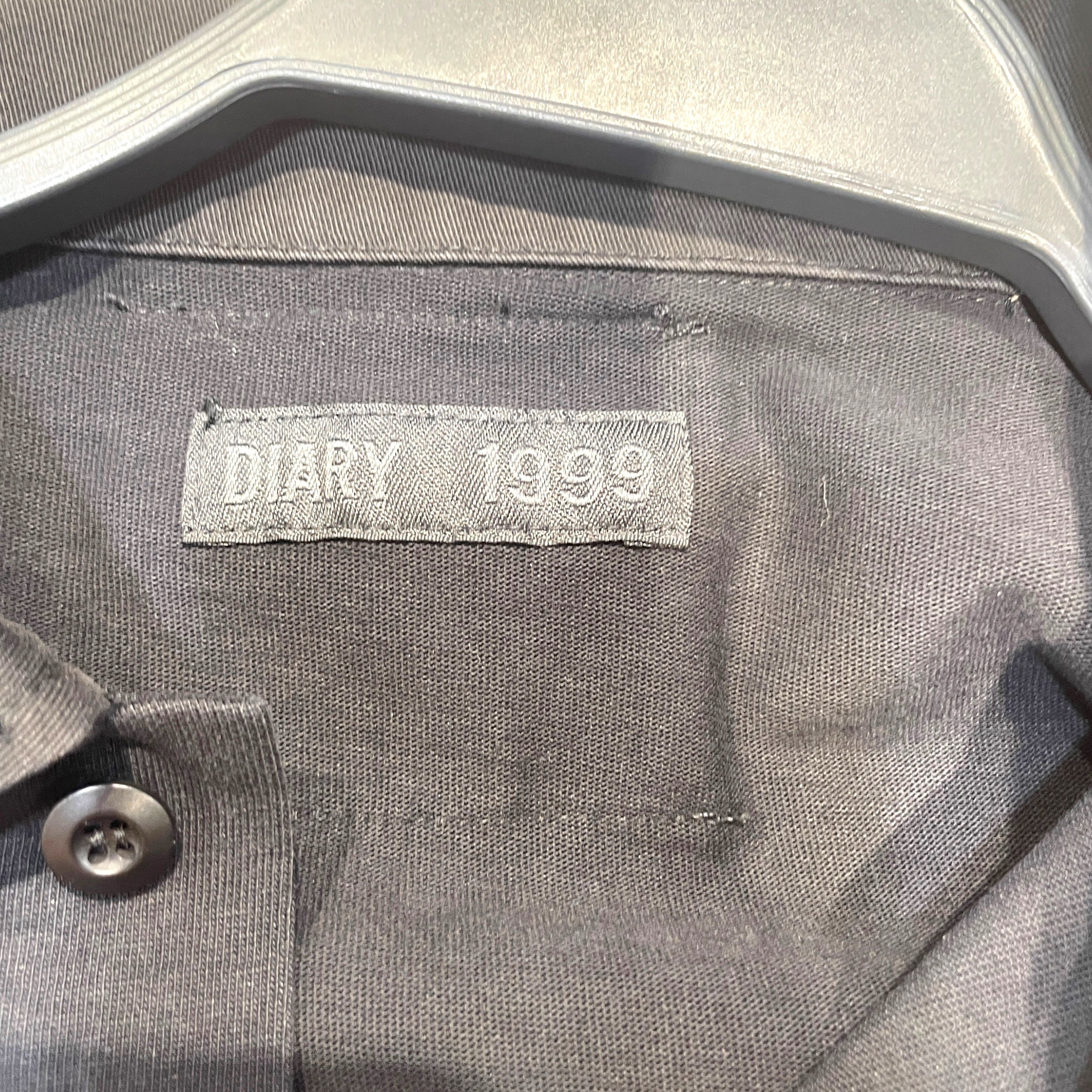 Diary 1999/Polo Shirt/M/Cotton/BLK/LS Polo view 4