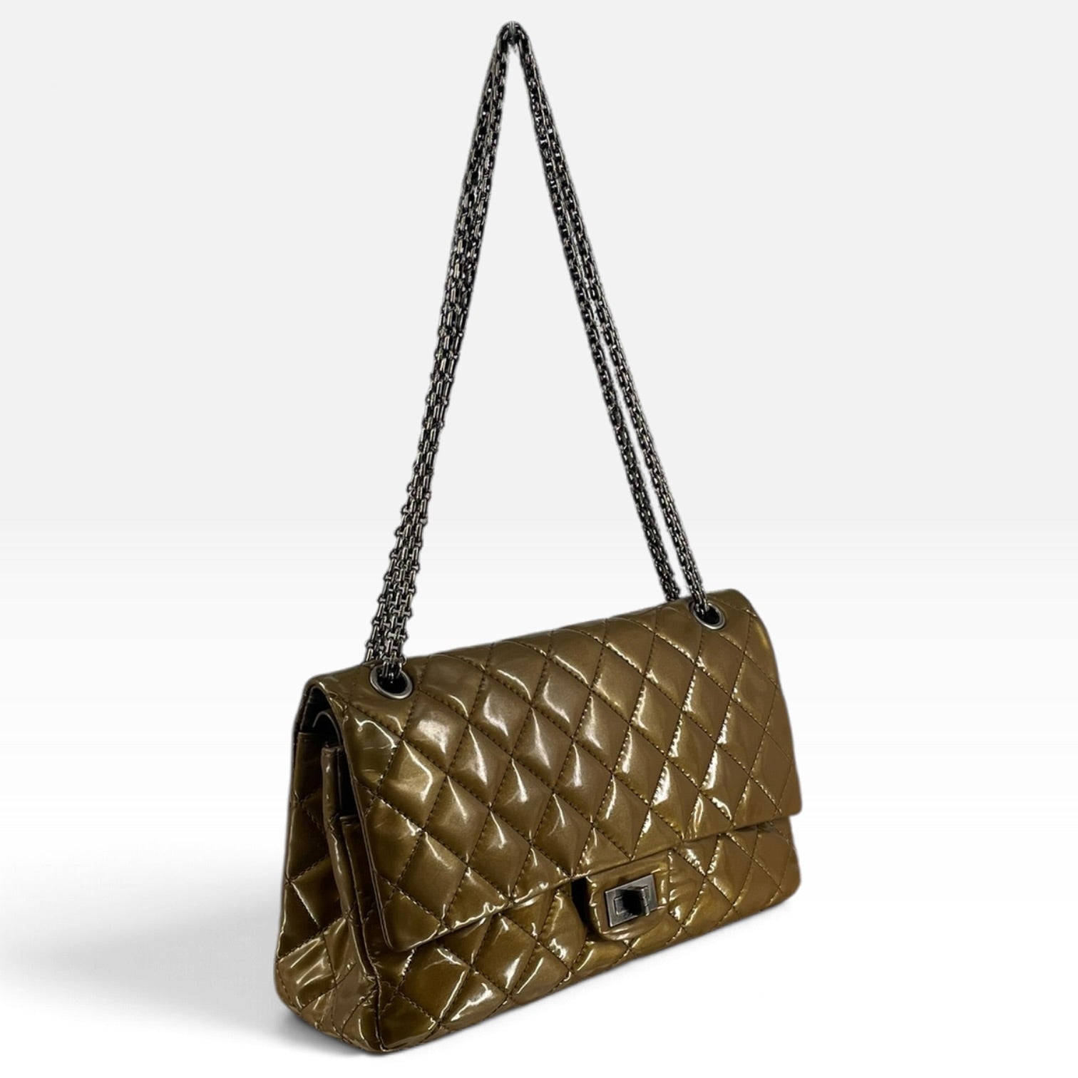 CHANEL/Cross Body Bag/GLD/14962746/227 DOUBLE LAP BAG view 3