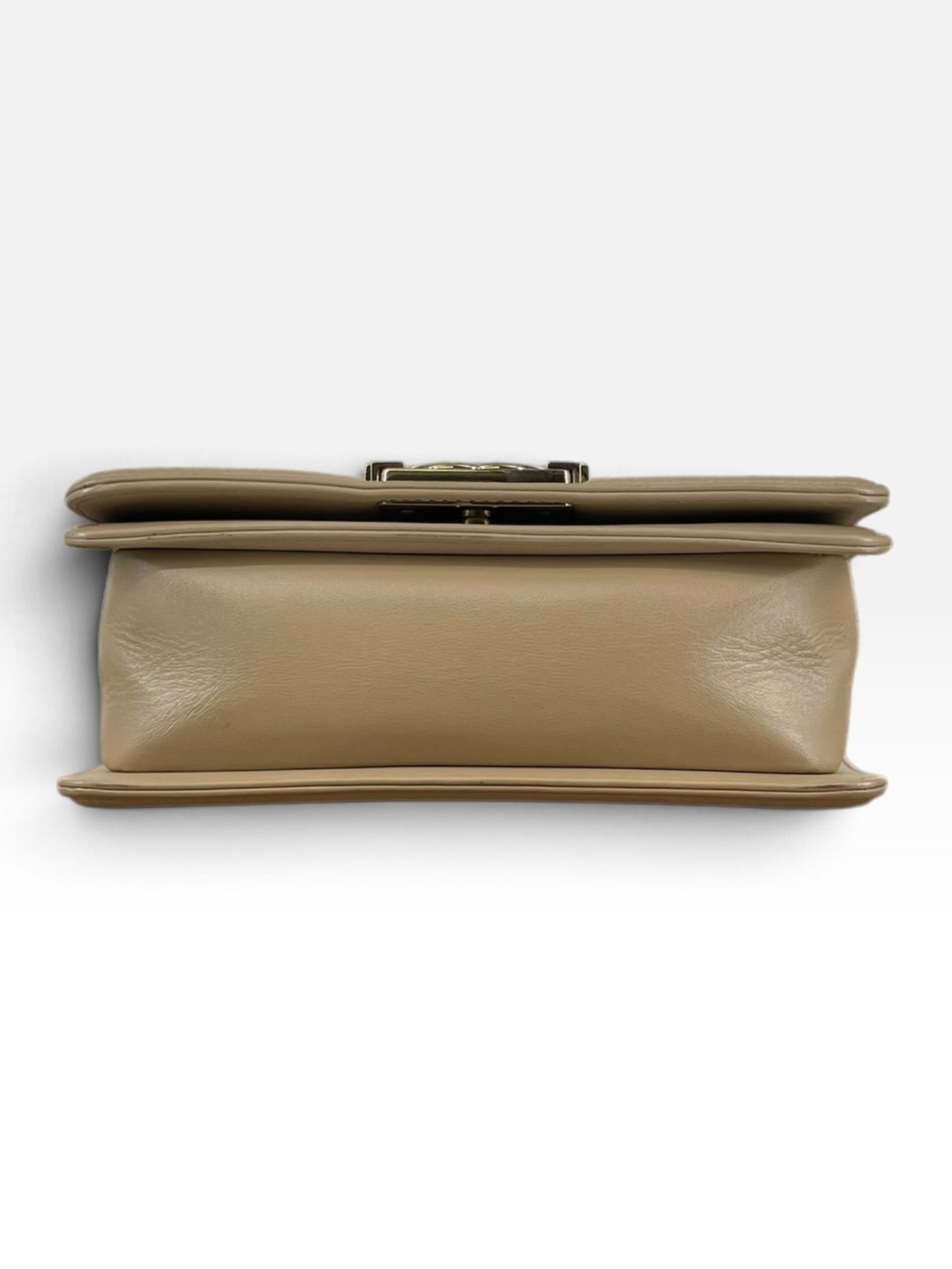 CHANEL/Cross Body Bag/Leather/BEG/28010988/NUDE BOY BAG view 4