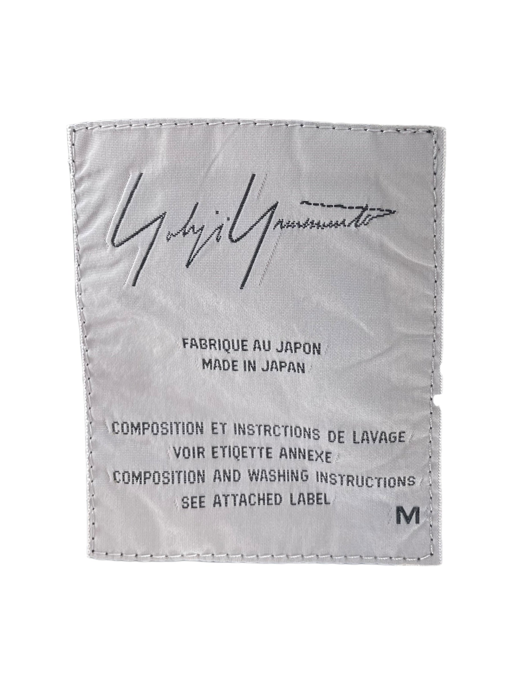 YOHJI YAMAMOTO/Tailored Jkt/M/Cotton/NVY/1993 AW view 5