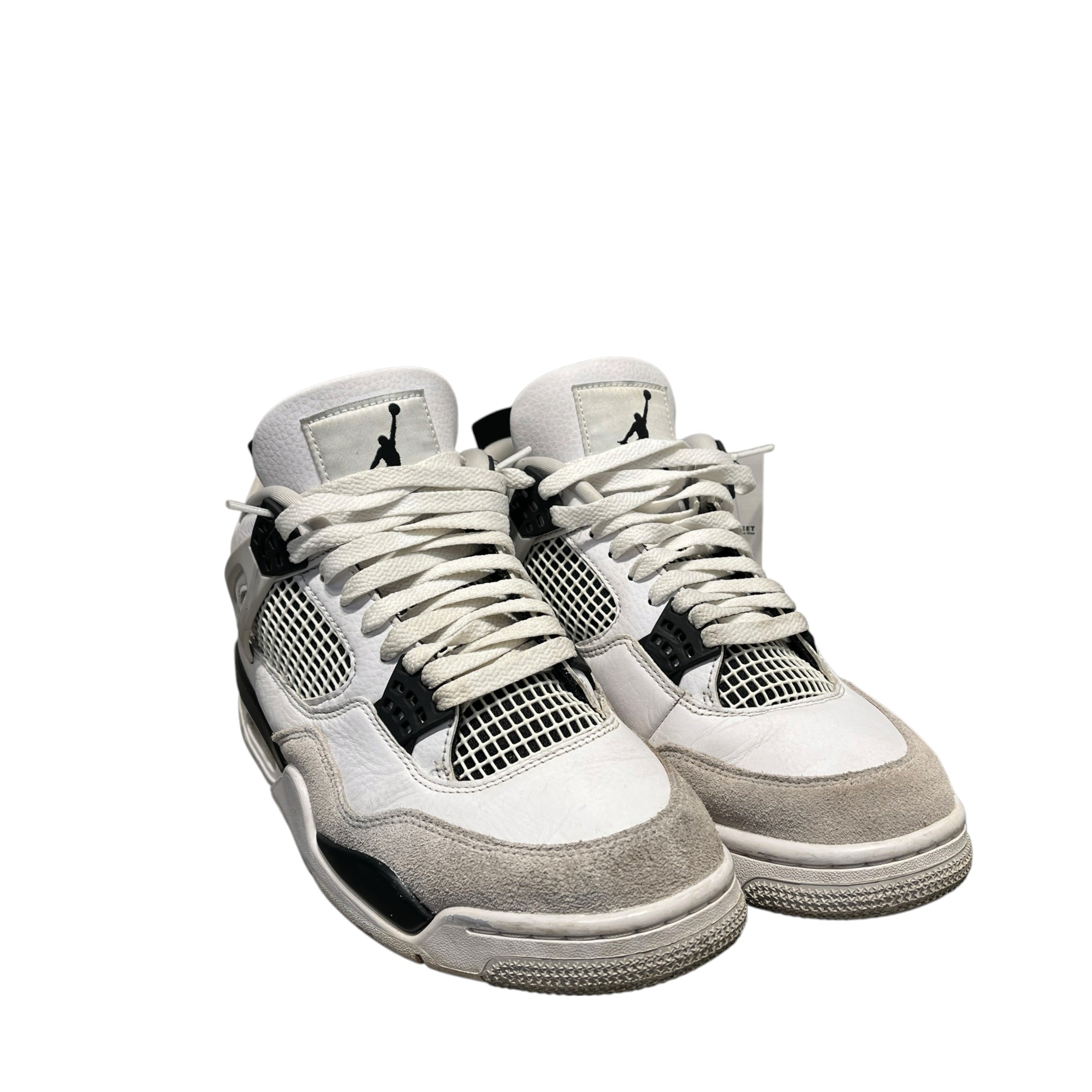 NIKE/Hi-Sneakers/US 8.5/Leather/WHT/dh6927-111 jordan 4 view 1