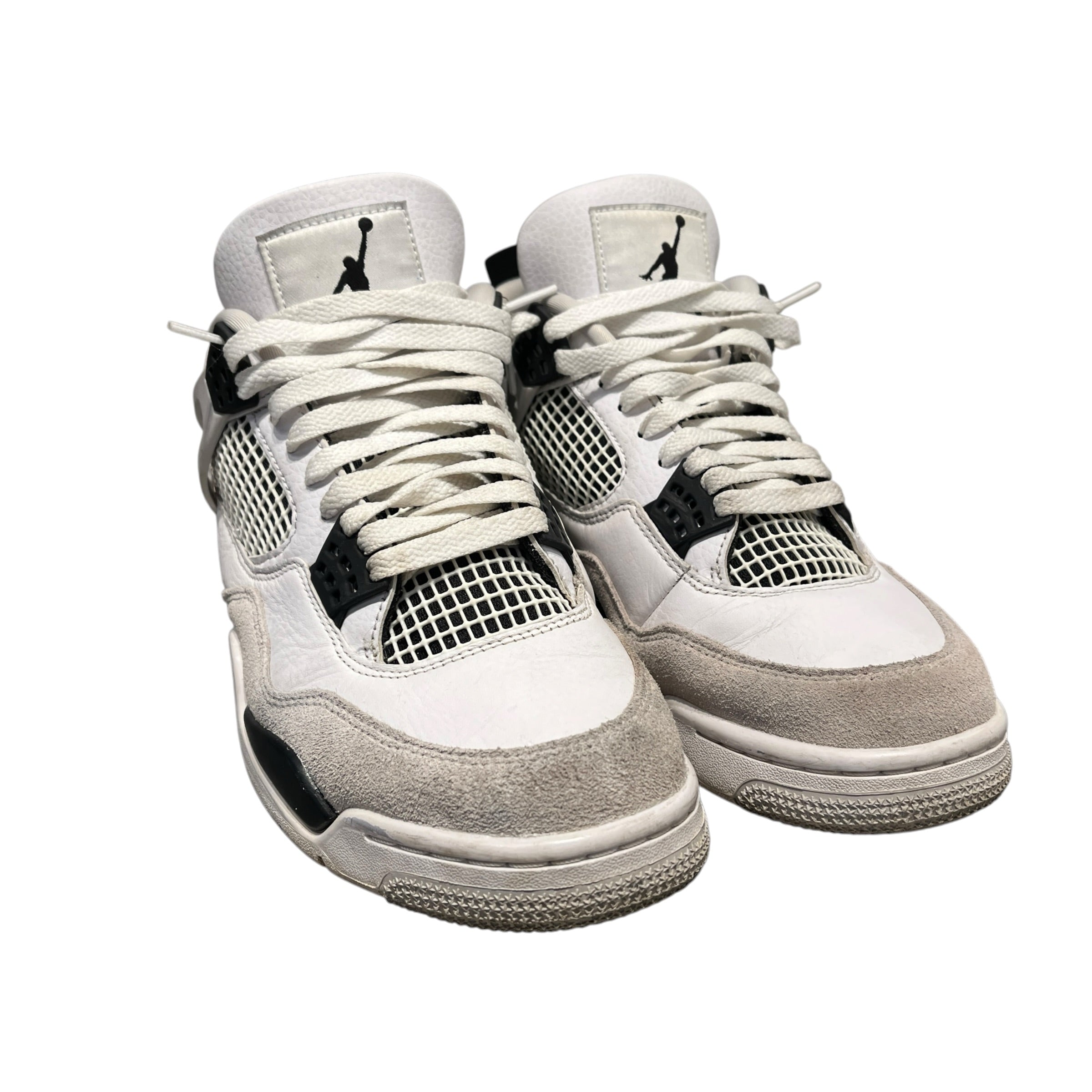 NIKE/Hi-Sneakers/US 8.5/Leather/WHT/dh6927-111 jordan 4 view 2