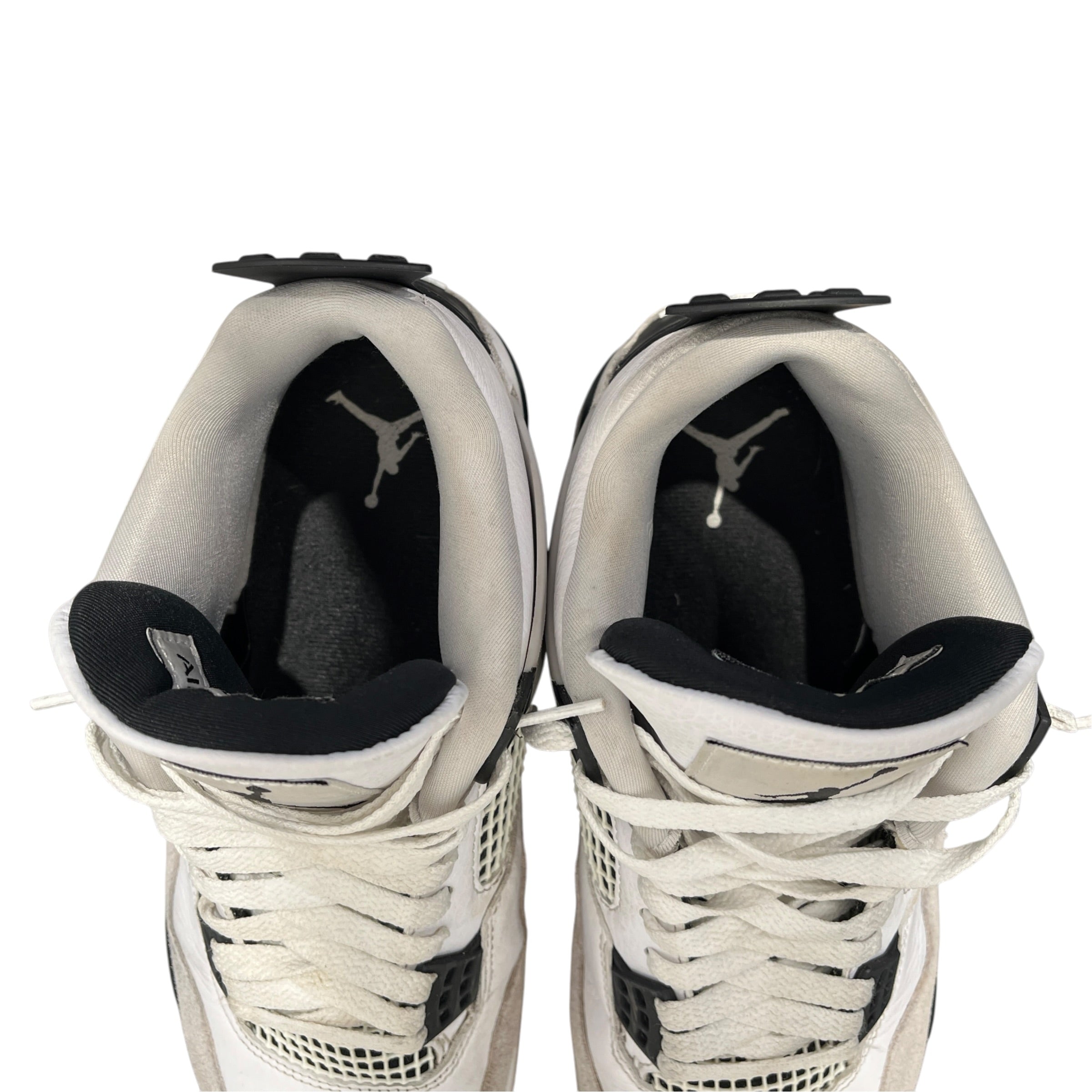 NIKE/Hi-Sneakers/US 8.5/Leather/WHT/dh6927-111 jordan 4 view 4