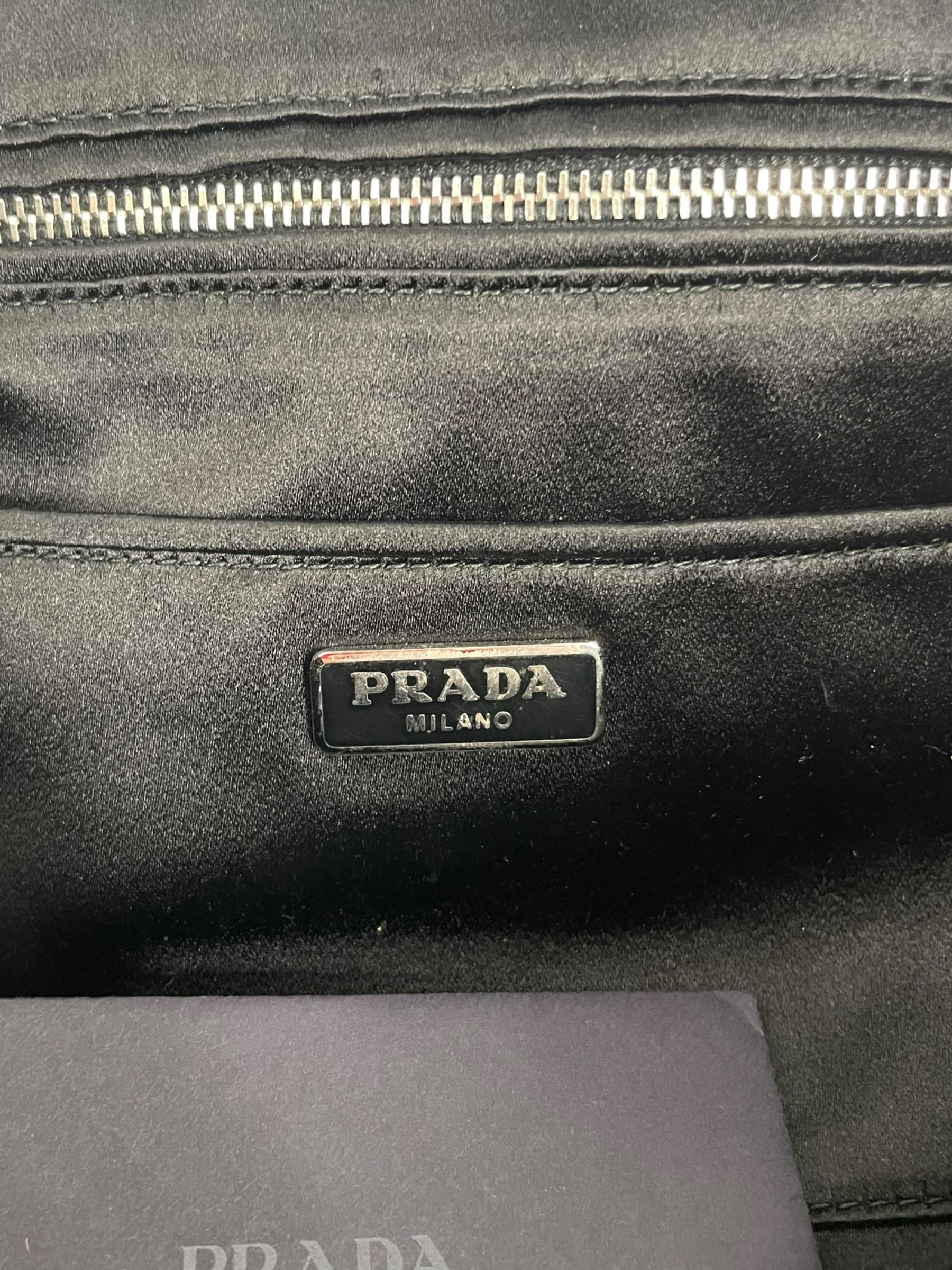 PRADA/Bag/BLK/SEQUIN FRINGE CLUTCH view 5