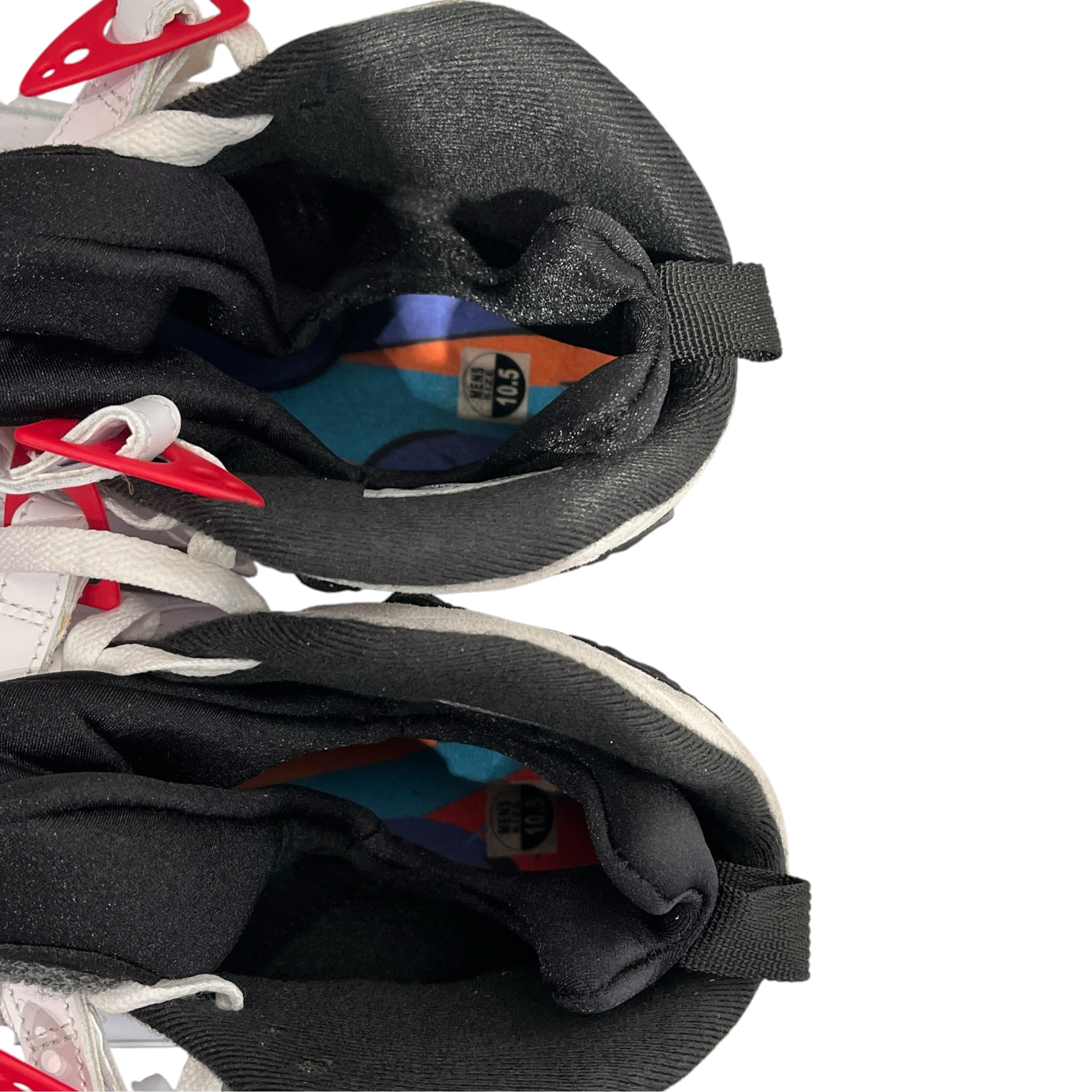 NIKE/Hi-Sneakers/US 10.5/WHT/AIR JORDAN 8 RETRO BUGS BUNNY view 3