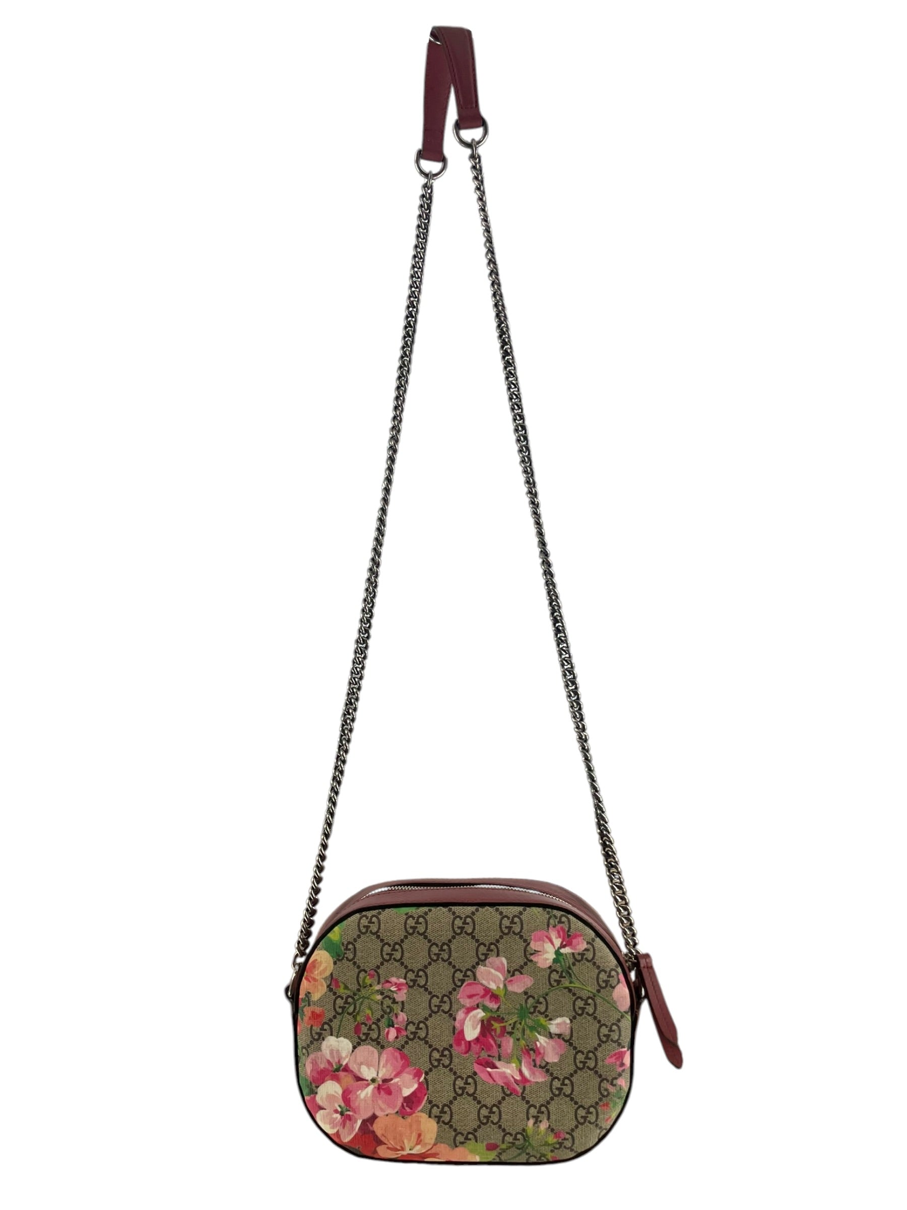 GUCCI/Cross Body Bag/Monogram/Leather/MLT/409535/BLOOMS view 1