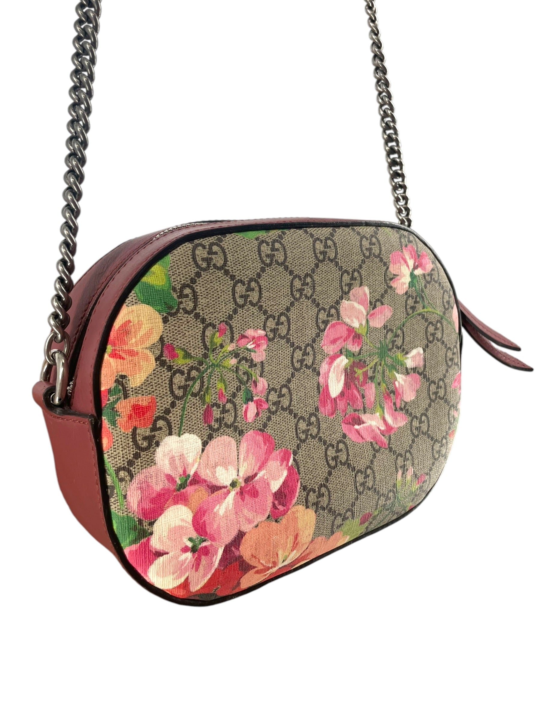 GUCCI/Cross Body Bag/Monogram/Leather/MLT/409535/BLOOMS view 3