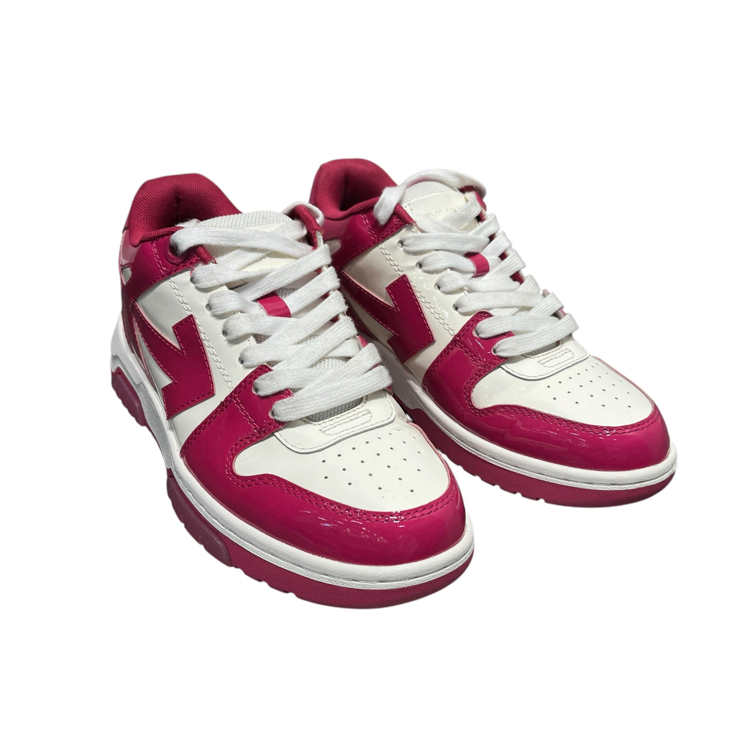 OFF-WHITE/Low-Sneakers/EU 36/Leather/PNK/OUT OF OFFICE PNK/WHT view 1