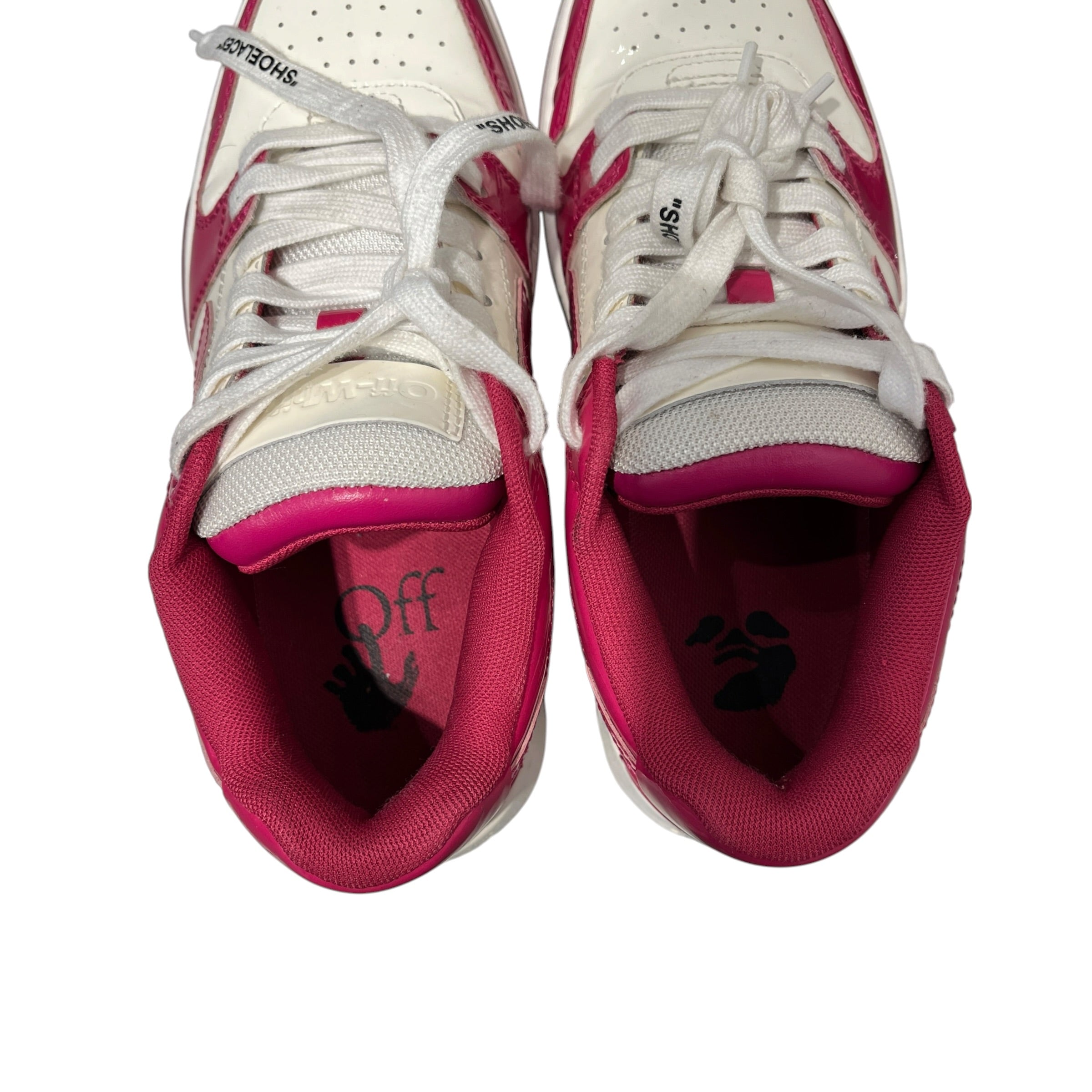 OFF-WHITE/Low-Sneakers/EU 36/Leather/PNK/OUT OF OFFICE PNK/WHT view 3