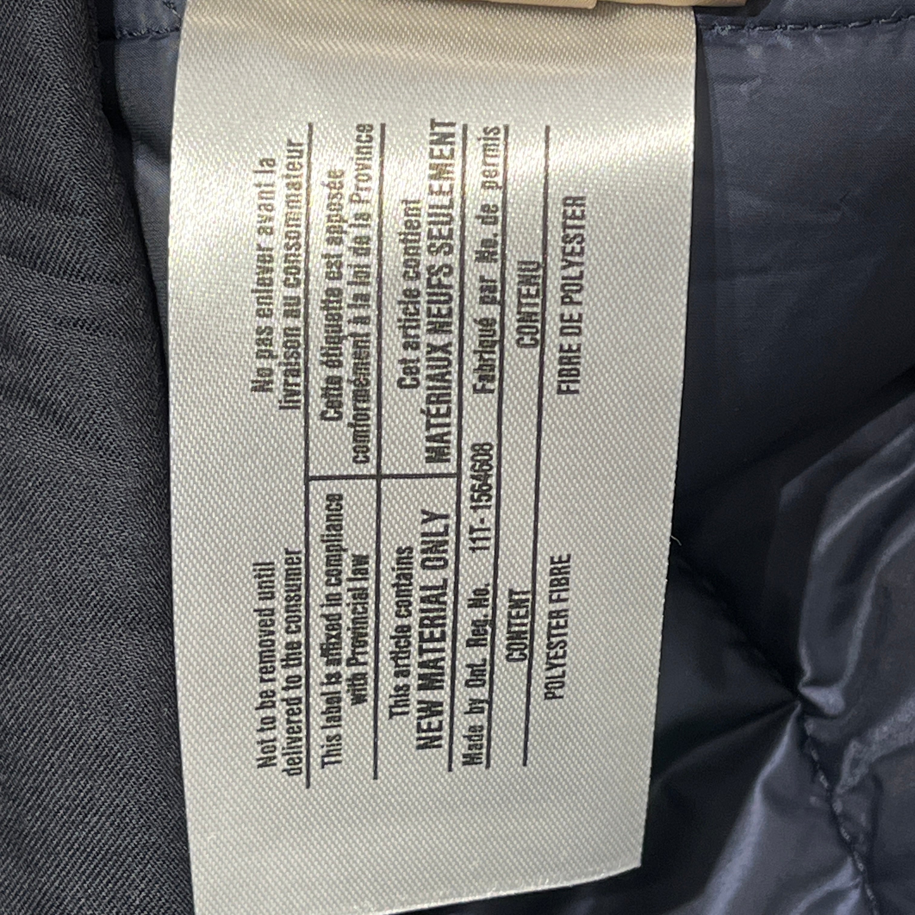 BURBERRY LONDON/Puffer Jkt/S/Cotton/NVY/Double Breasted/Quilted Hooded Puffer Jacket view 13