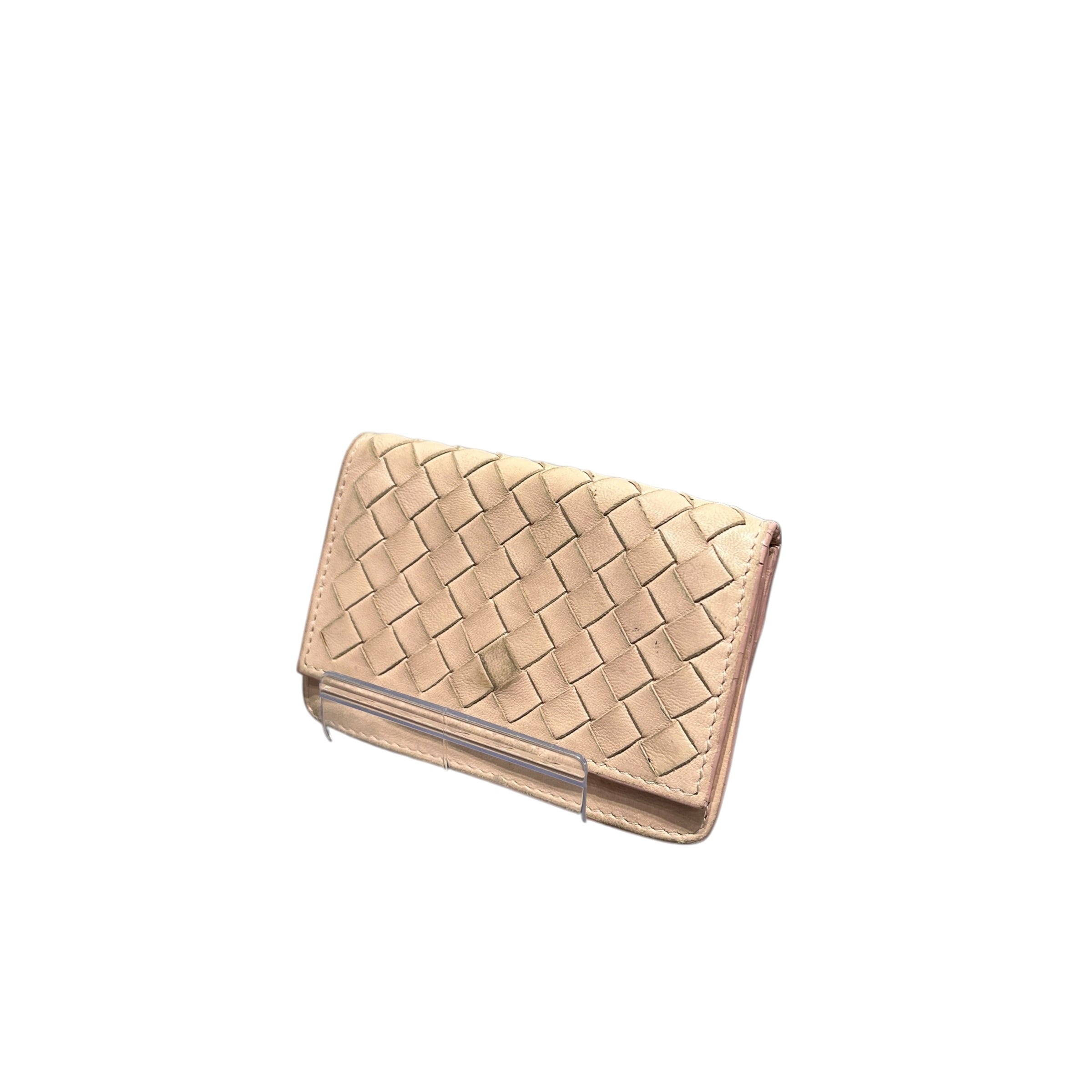 BOTTEGA VENETA/Card Case/Leather/PNK/L's/ view 1