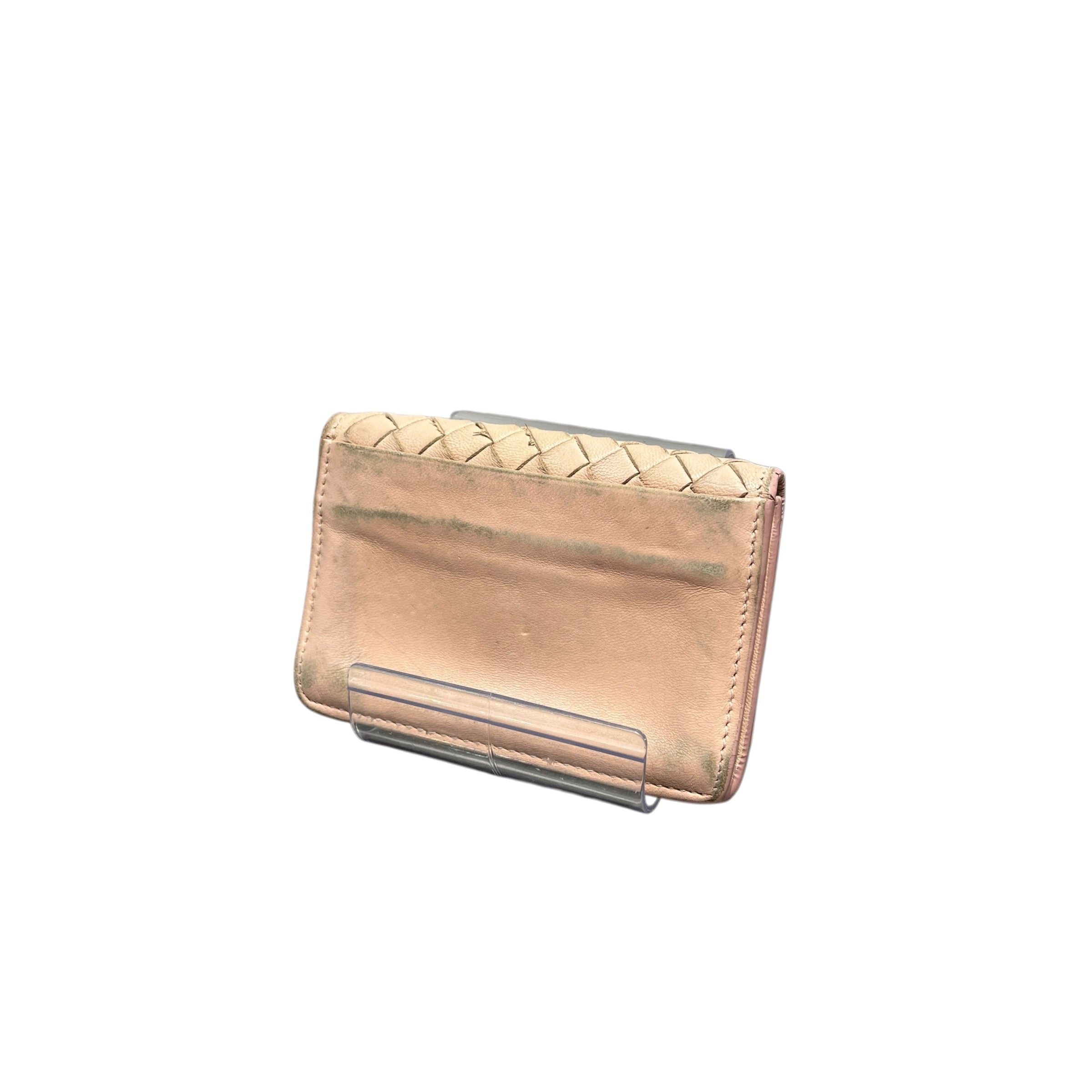 BOTTEGA VENETA/Card Case/Leather/PNK/L's/ view 2