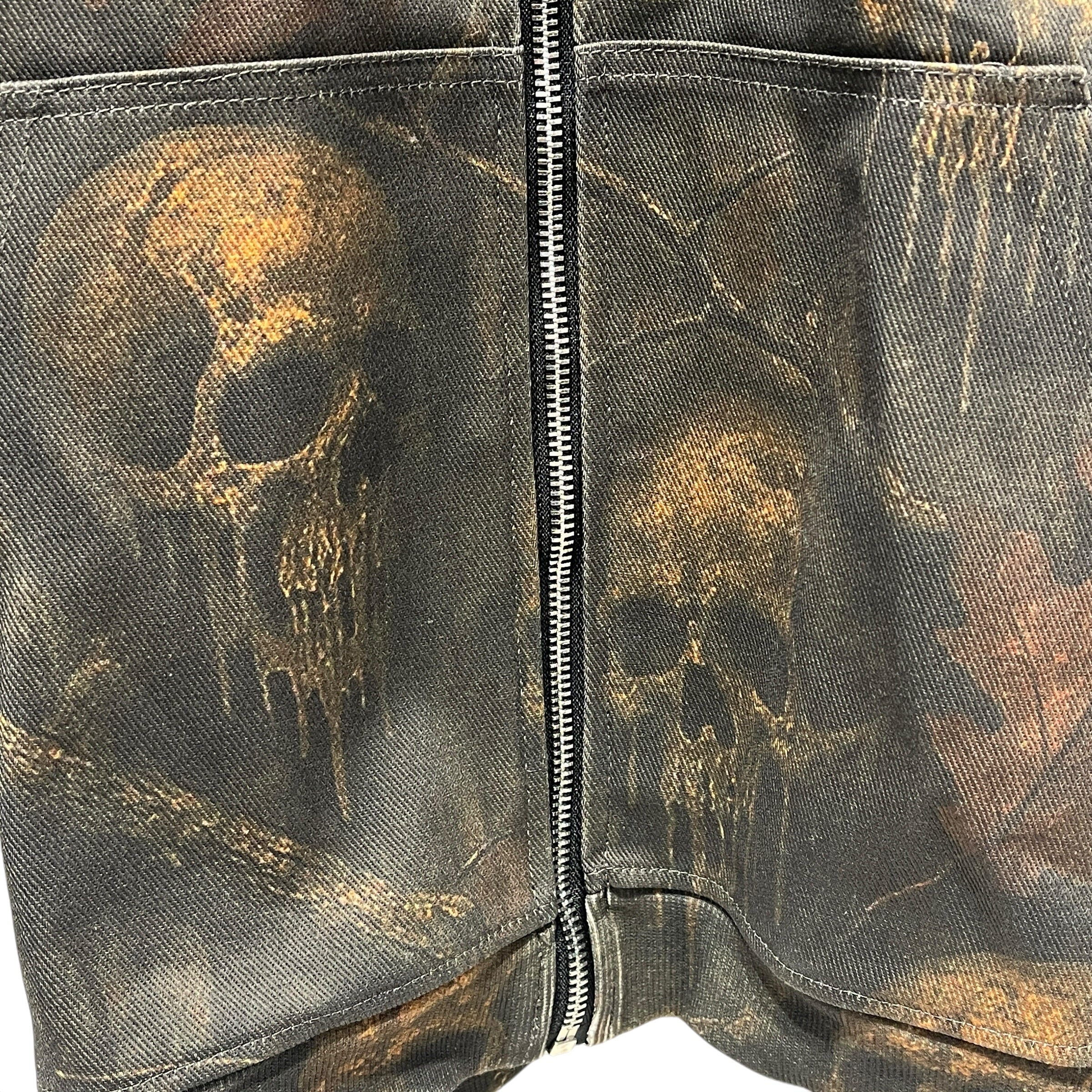 KillTheHype/Hoodie/L/Polyester/BRW/all over SKULLS view 7