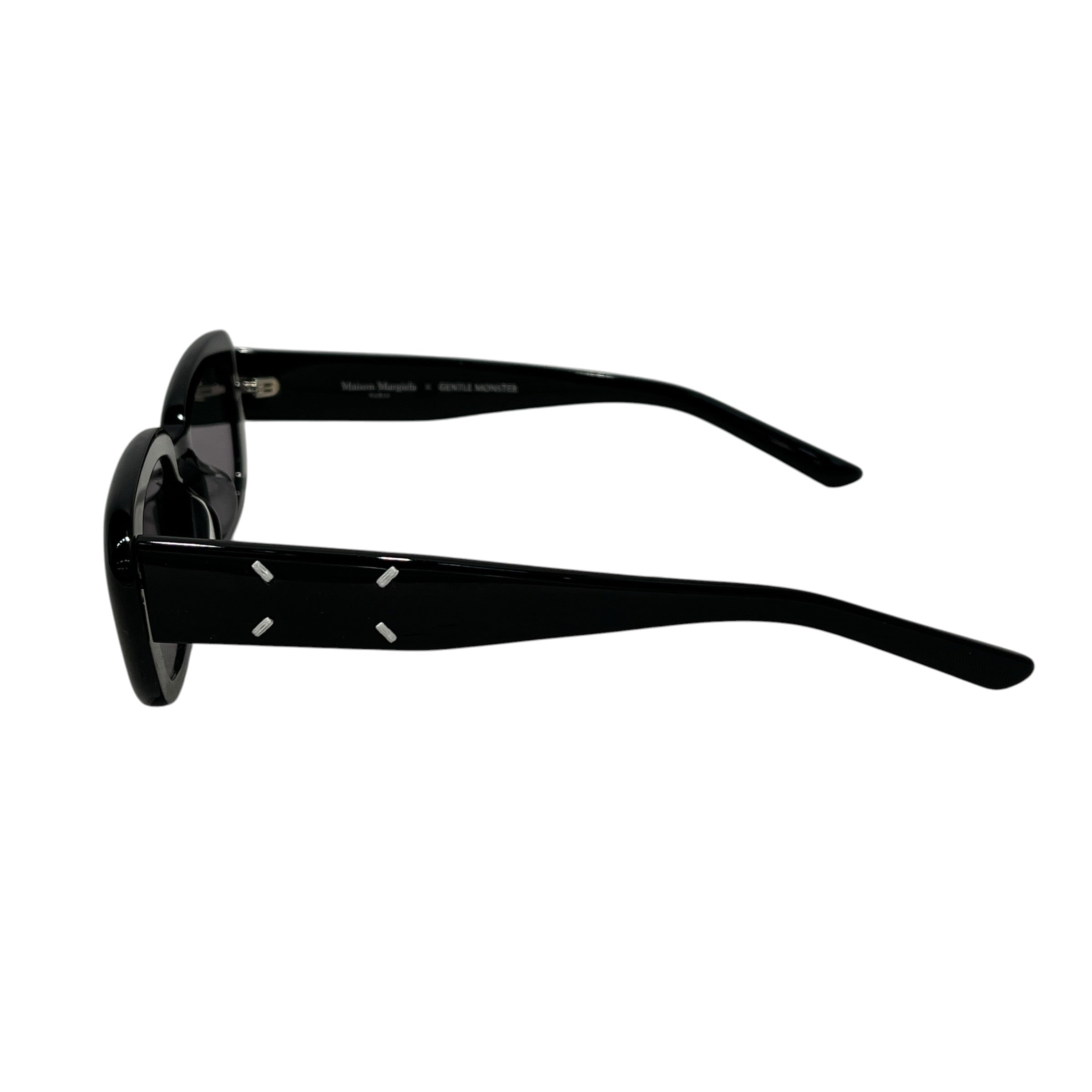 GENTLE MONSTER/Maison Margiela/Sunglasses/Plastic/BLK/L's/MM207 - with case + box view 2