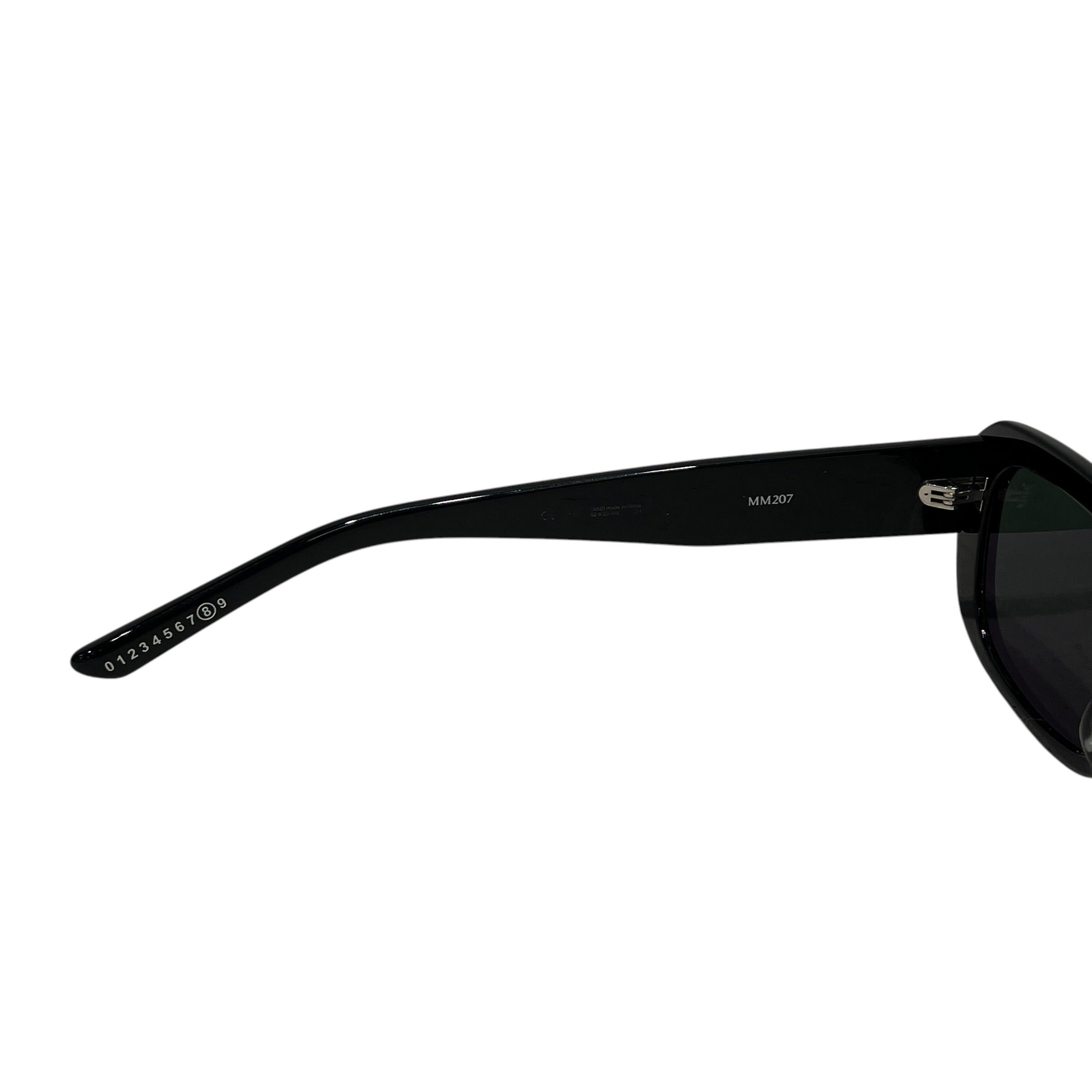 GENTLE MONSTER/Maison Margiela/Sunglasses/Plastic/BLK/L's/MM207 - with case + box view 5