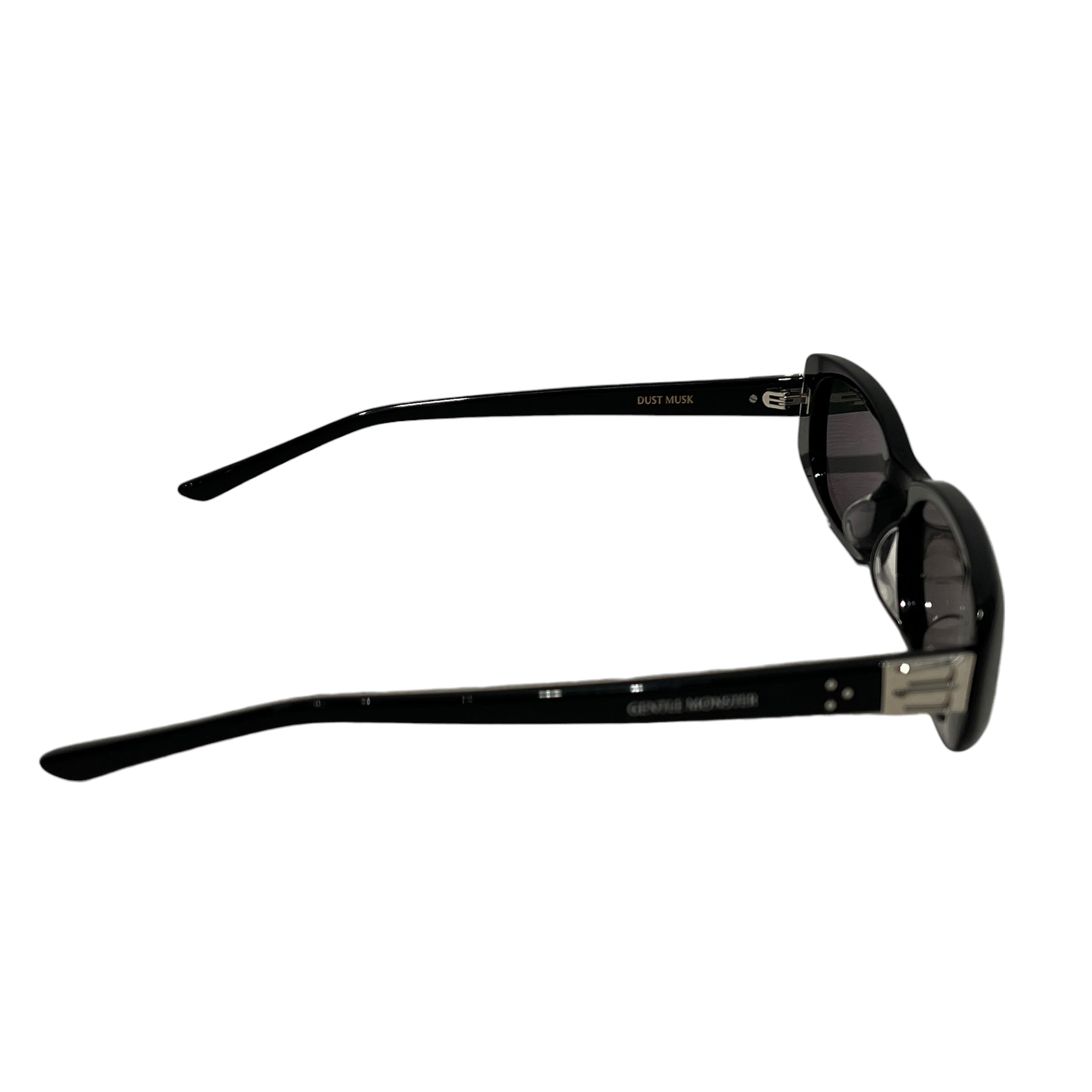 GENTLE MONSTER/Sunglasses/Plastic/BLK/L's/dust musk - with case + box view 4
