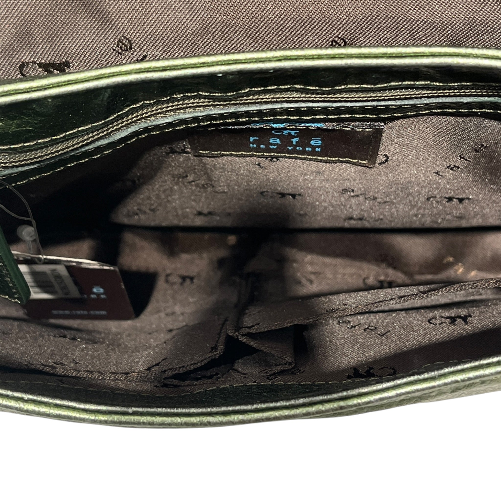 rafe NEW YORK/Hand Bag/Leather/GRN/METALLIC GREEN view 5