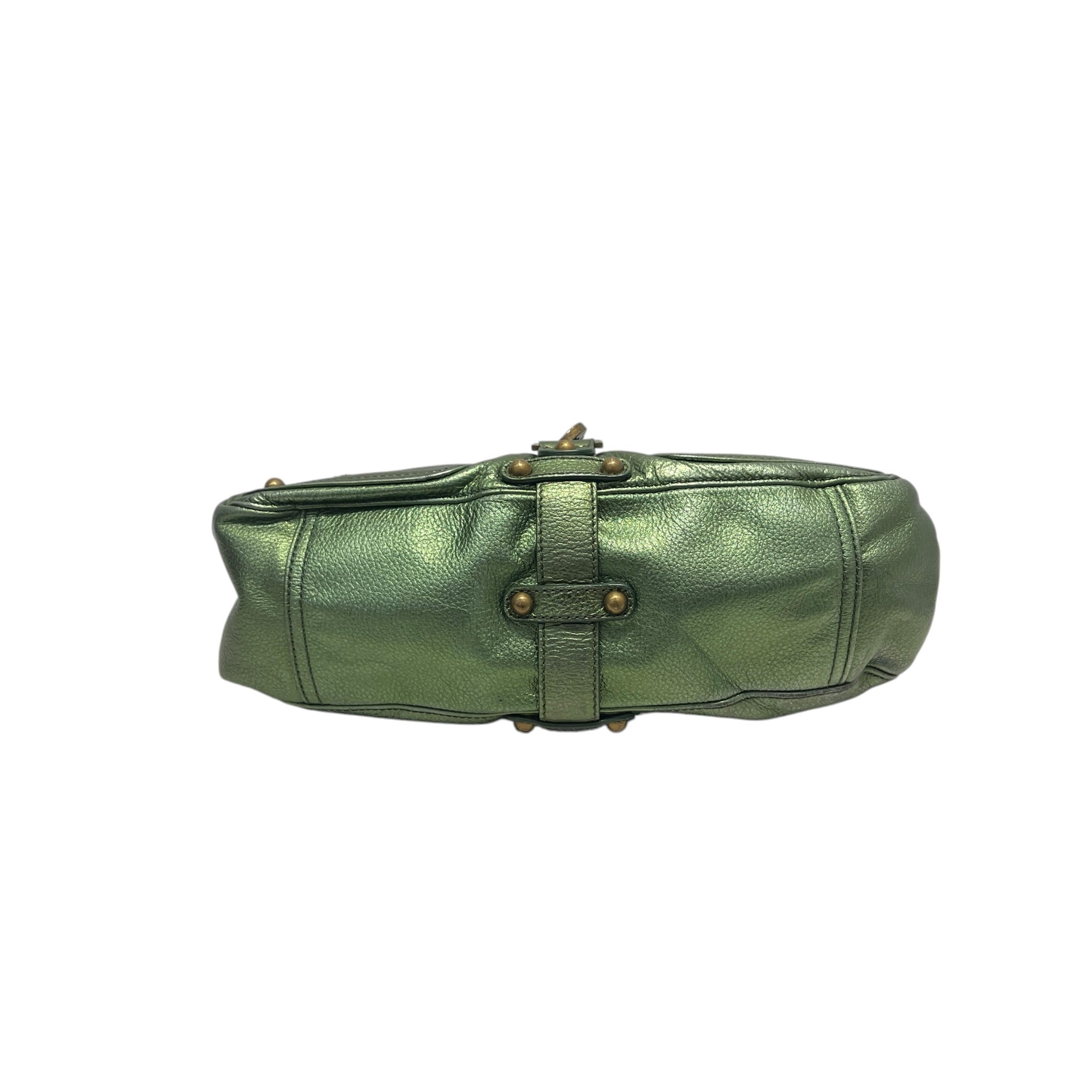 rafe NEW YORK/Hand Bag/Leather/GRN/METALLIC GREEN view 3
