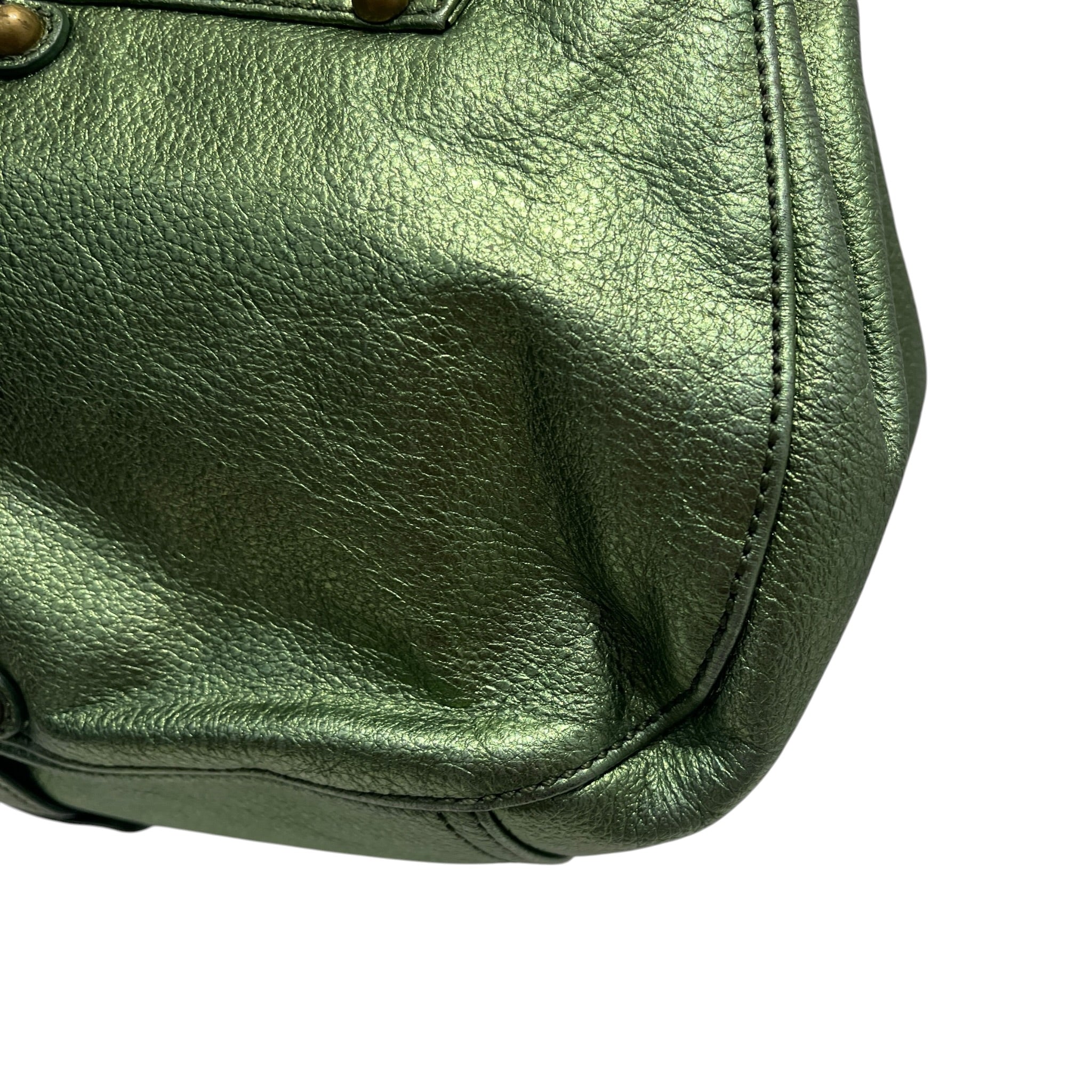 rafe NEW YORK/Hand Bag/Leather/GRN/METALLIC GREEN view 12