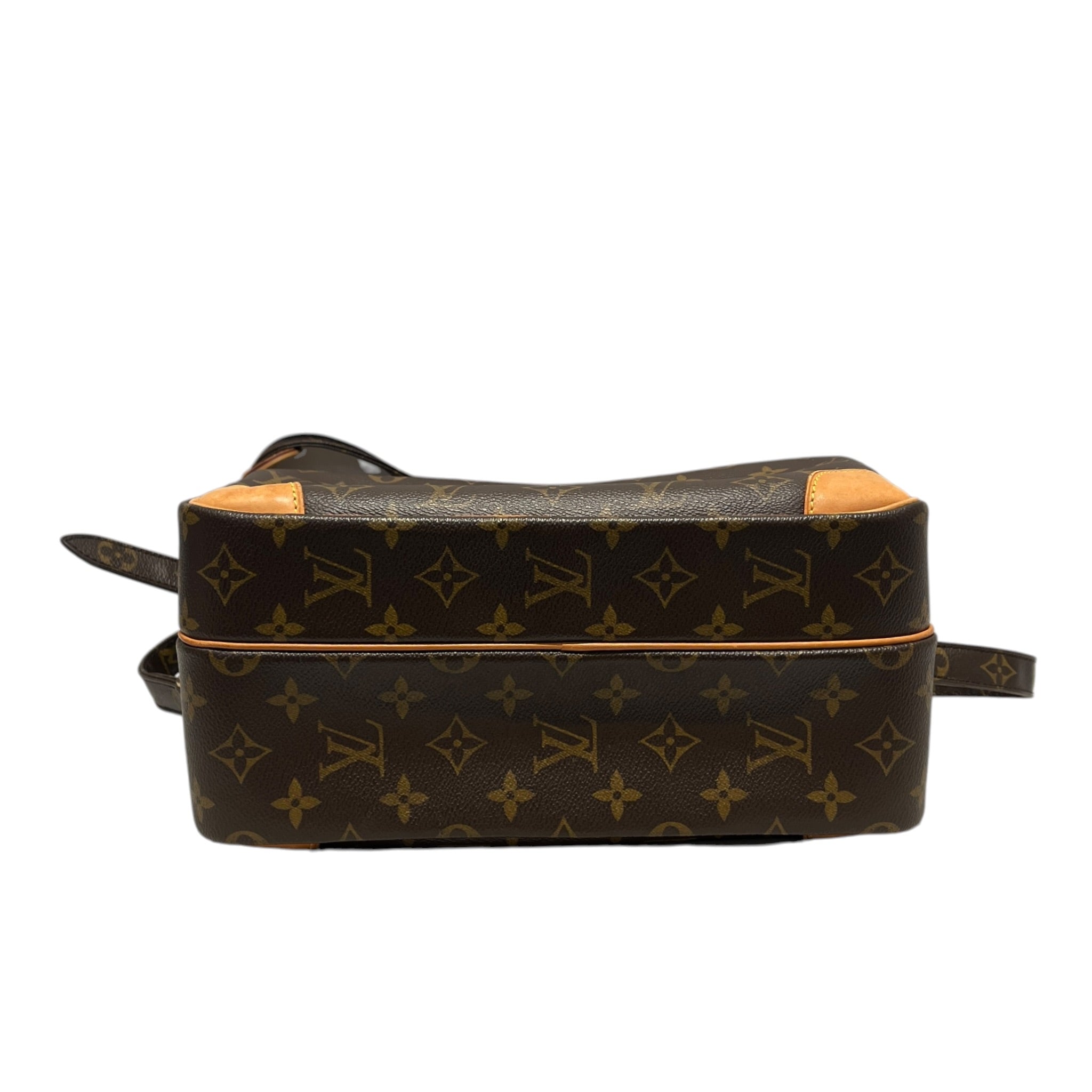 LOUIS VUITTON/Cross Body Bag/Monogram/Leather/BRW/NIL LARGE VINTAGE view 3