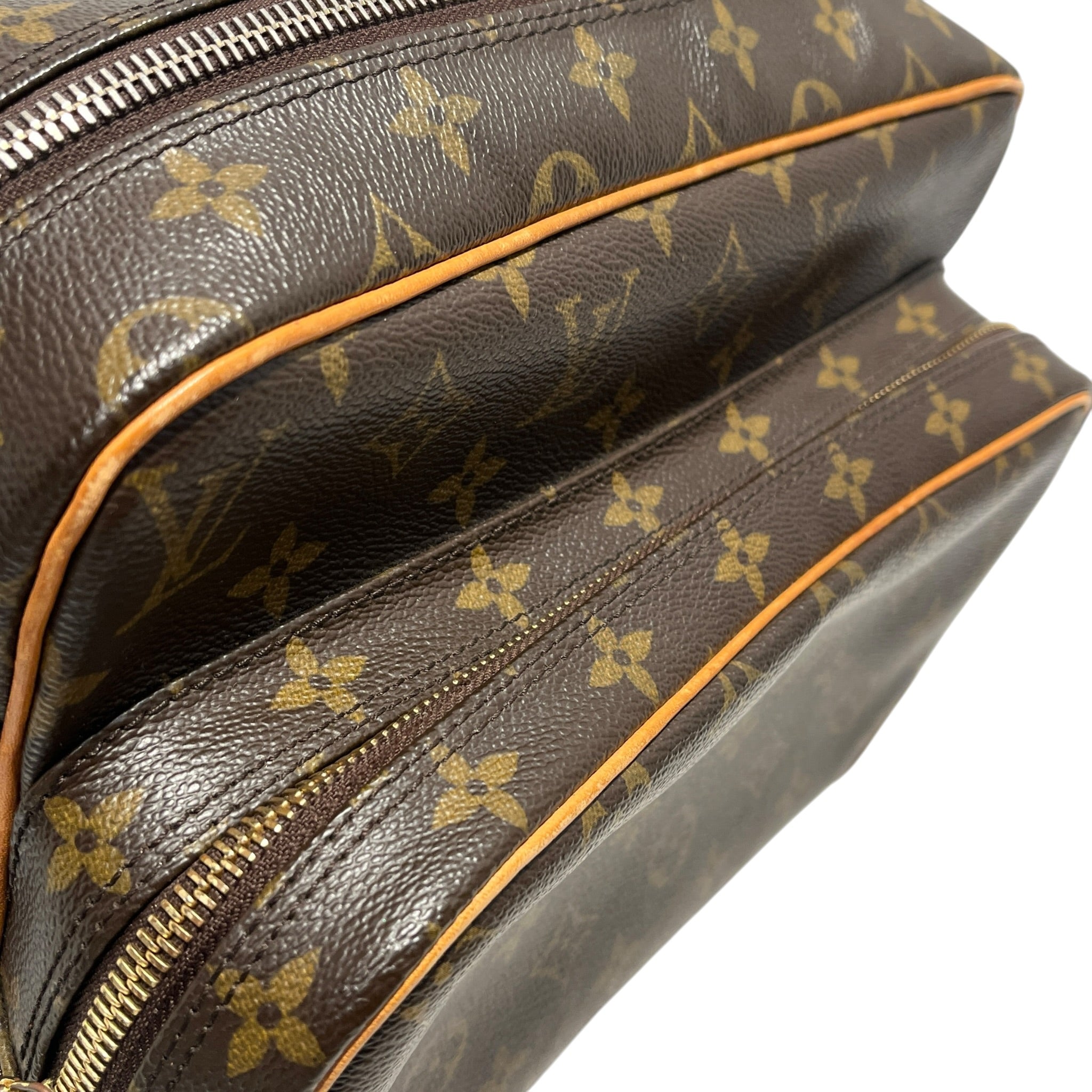 LOUIS VUITTON/Cross Body Bag/Monogram/Leather/BRW/NIL LARGE VINTAGE view 6