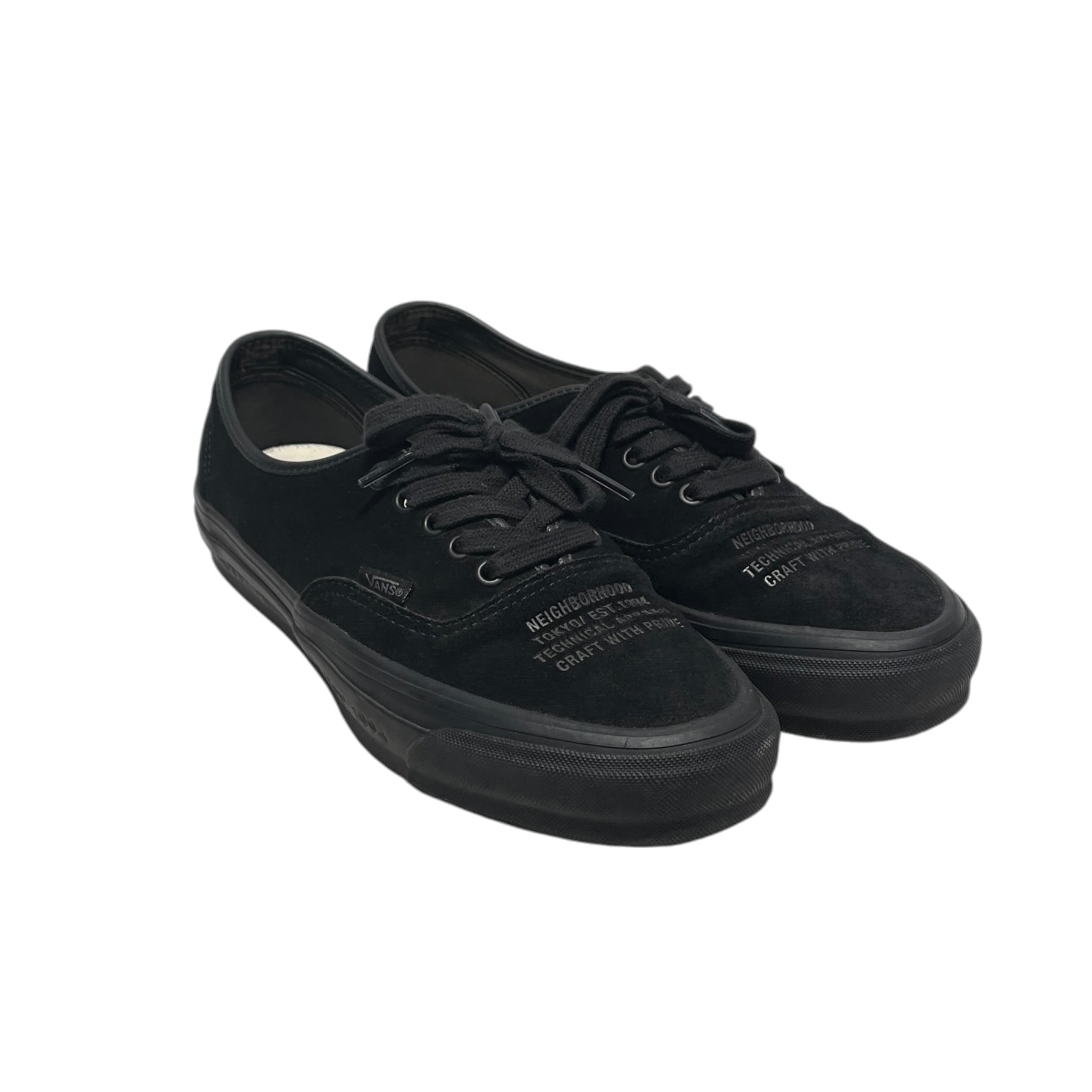 VANS/NEIGHBORHOOD/Low-Sneakers/US 10/Suede/BLK/CRAFT WITH PRIDE TOKYO view 1