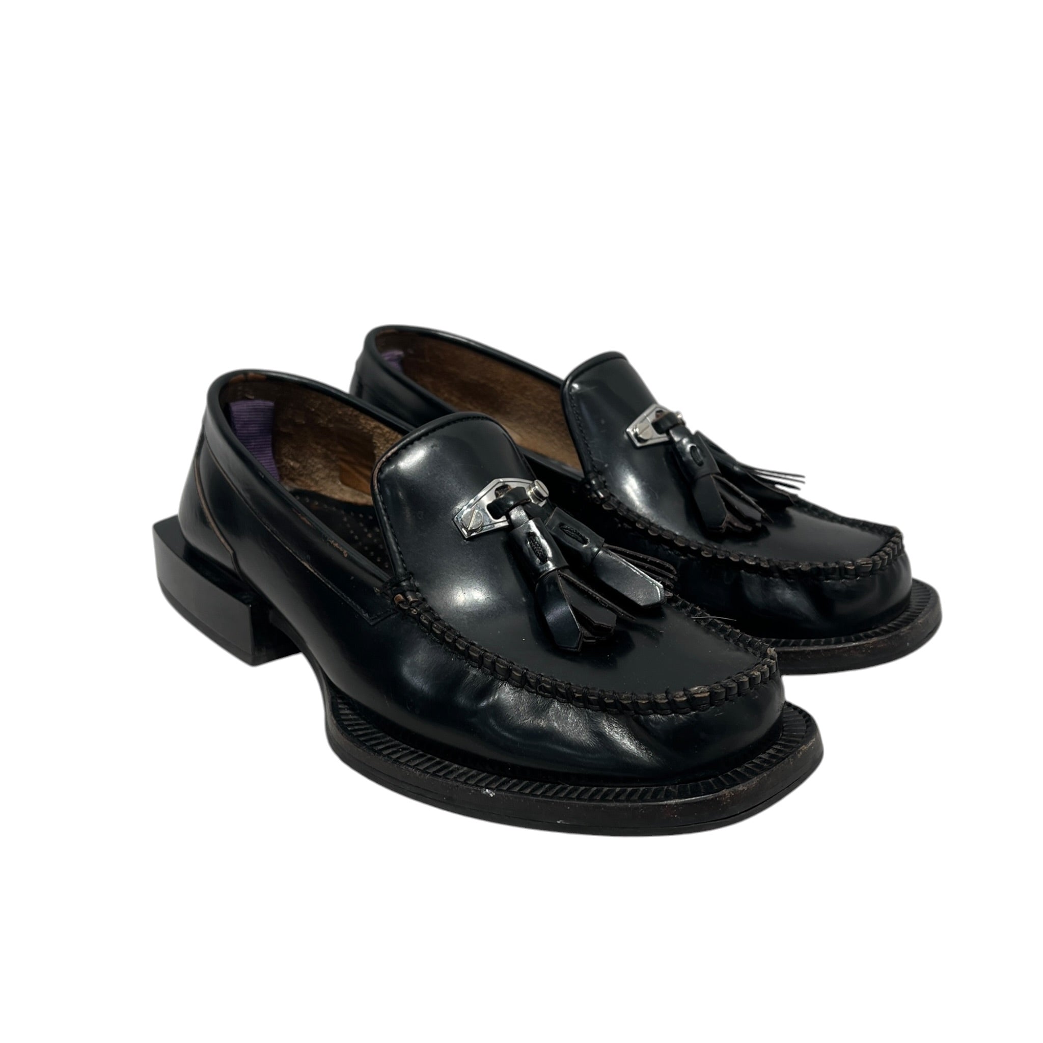 EYTYS/Dress Shoes/EU 37/Leather/BLK/RIO TASSEL LOAFERS view 1