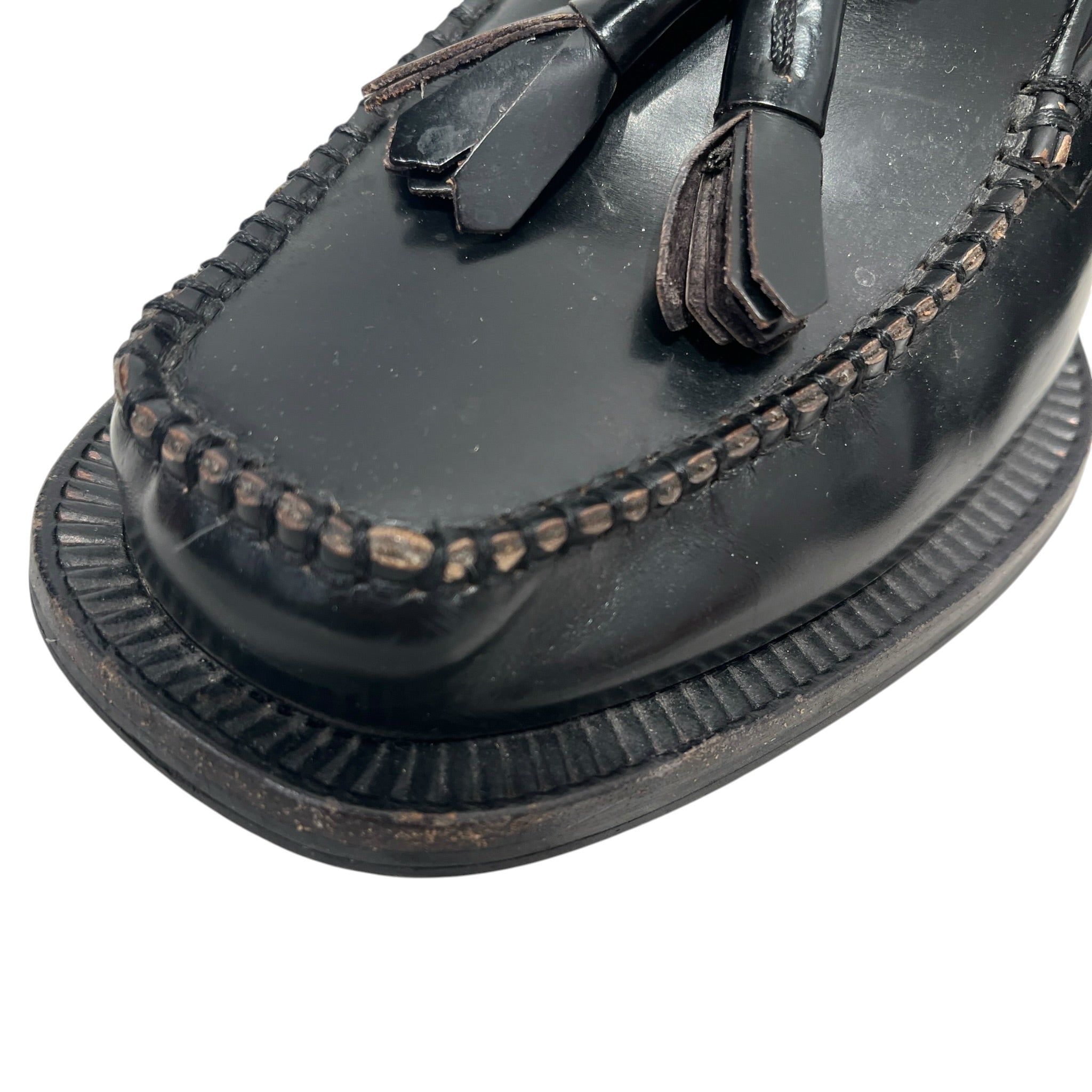 EYTYS/Dress Shoes/EU 37/Leather/BLK/RIO TASSEL LOAFERS view 6
