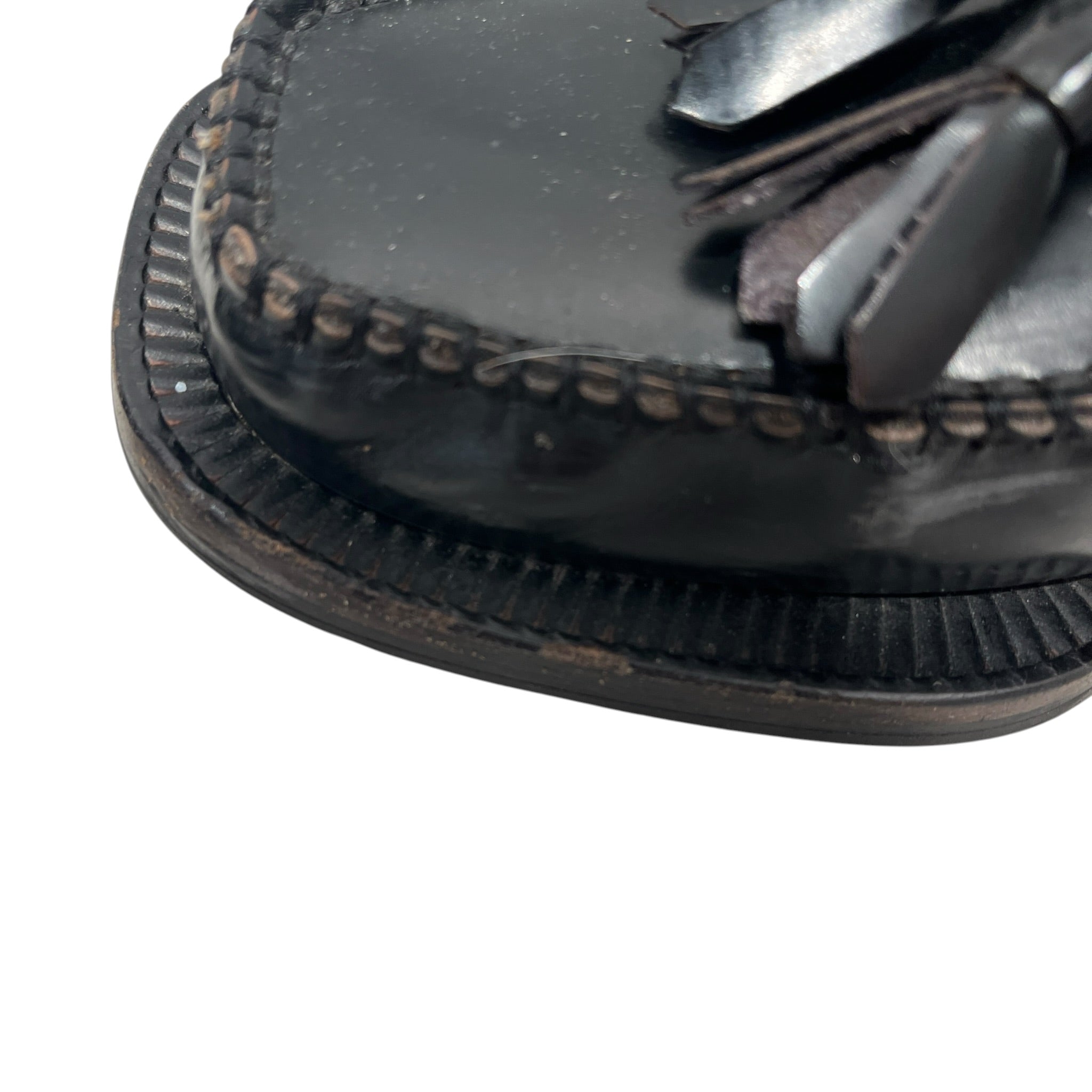 EYTYS/Dress Shoes/EU 37/Leather/BLK/RIO TASSEL LOAFERS view 7