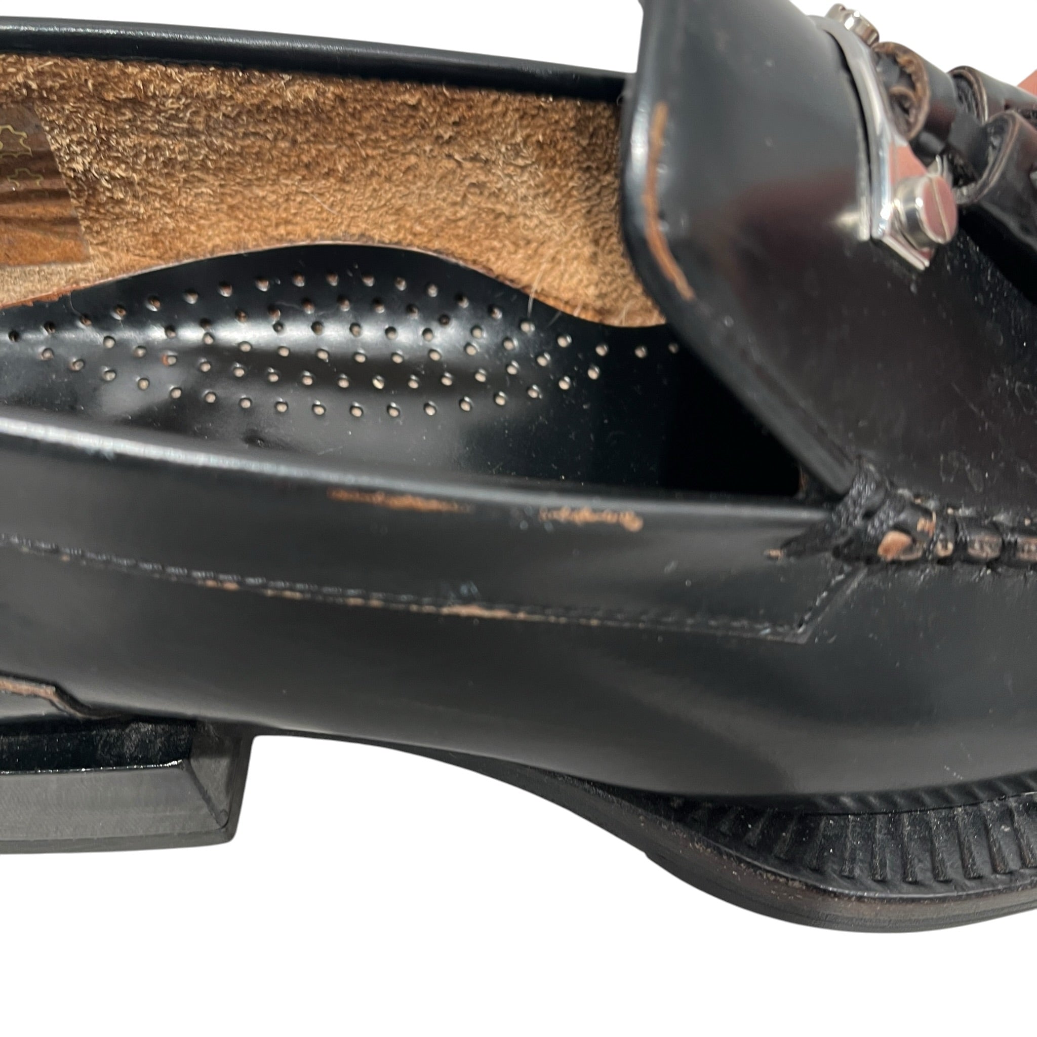 EYTYS/Dress Shoes/EU 37/Leather/BLK/RIO TASSEL LOAFERS view 9