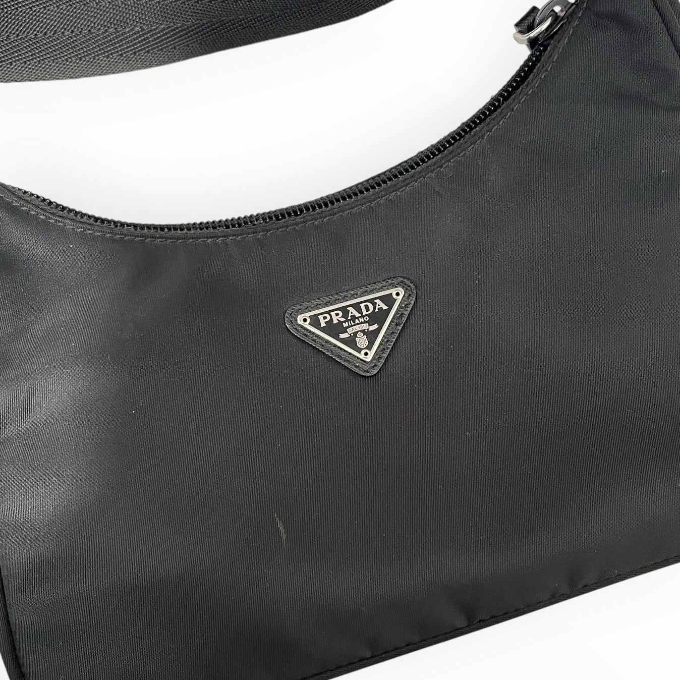 PRADA/Hand Bag/Nylon/BLK/TESSUTO RE-EDITION 2000 view 6