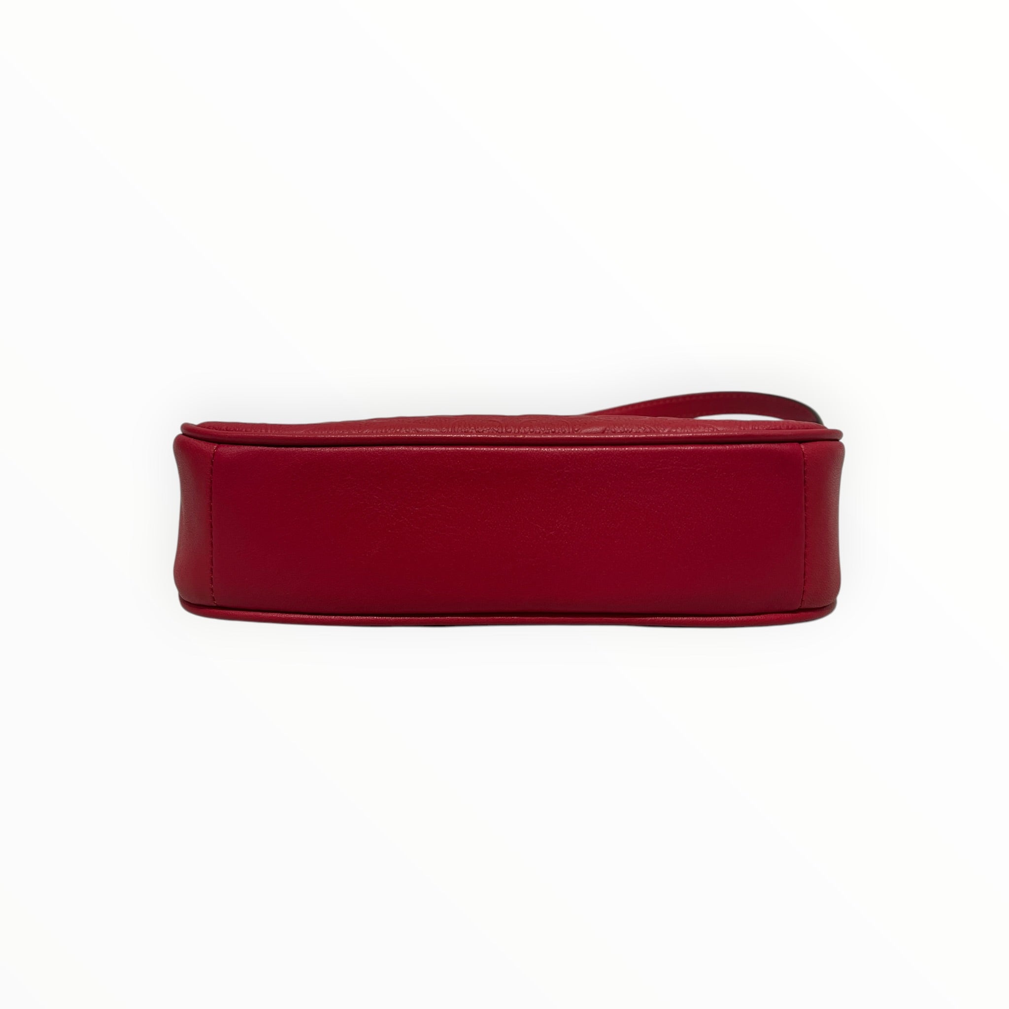 COACH/Hand Bag/Leather/RED/EMBOSSED view 3