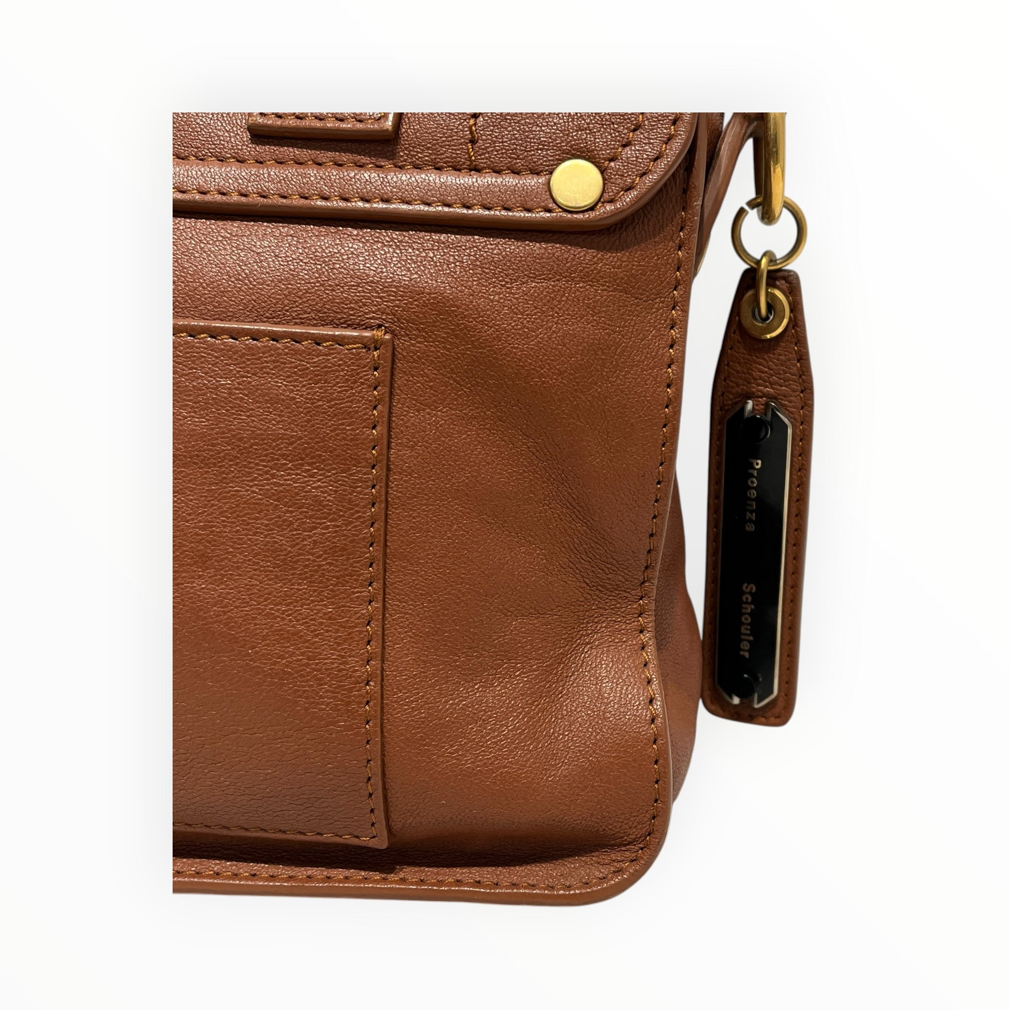 PROENZA SCHOULER/Cross Body Bag/Leather/CML/PS1 SMALL BAG view 7