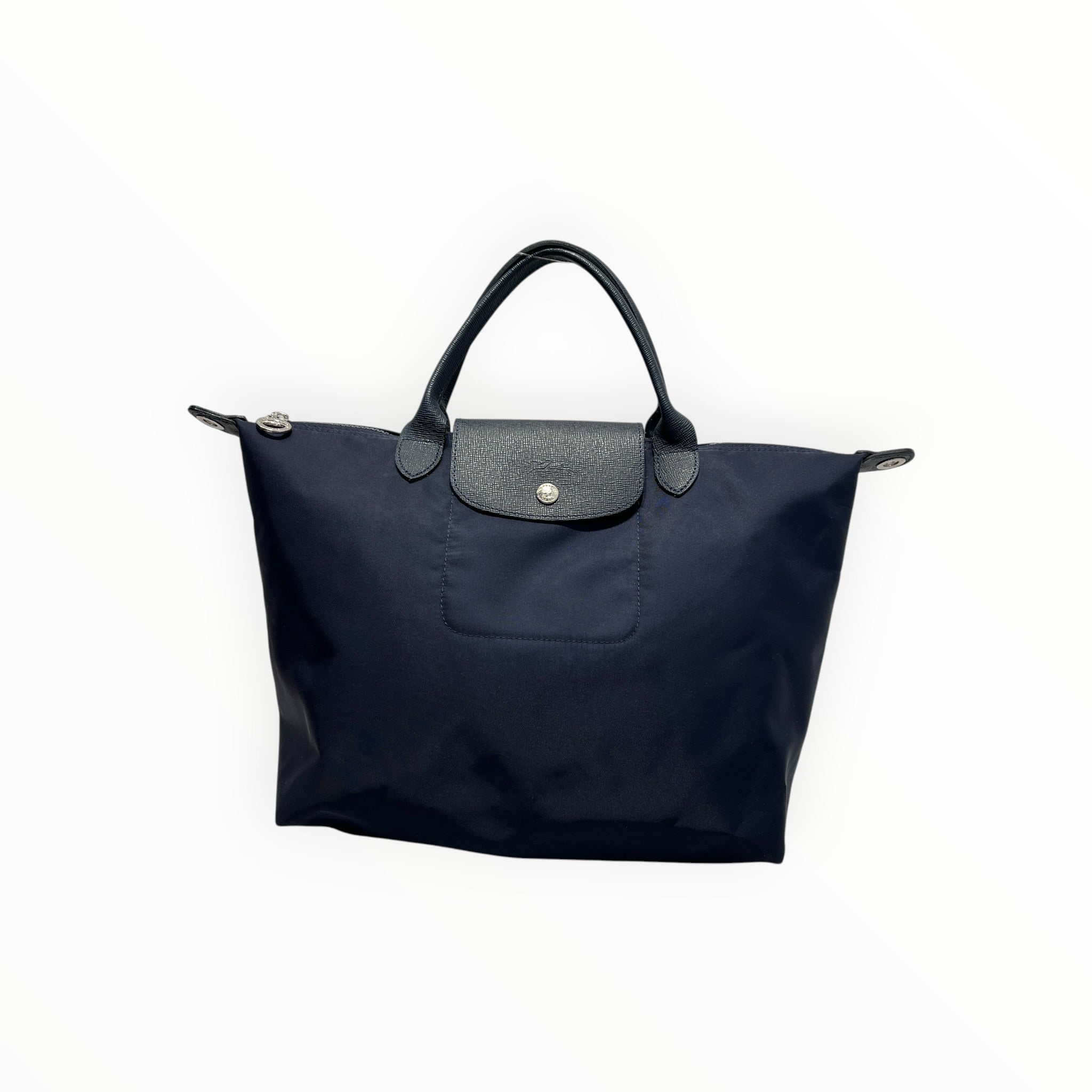 LONGCHAMP/Hand Bag/Nylon/NVY/LE PLIAGE MEDIUM/CROSSBODY view 1