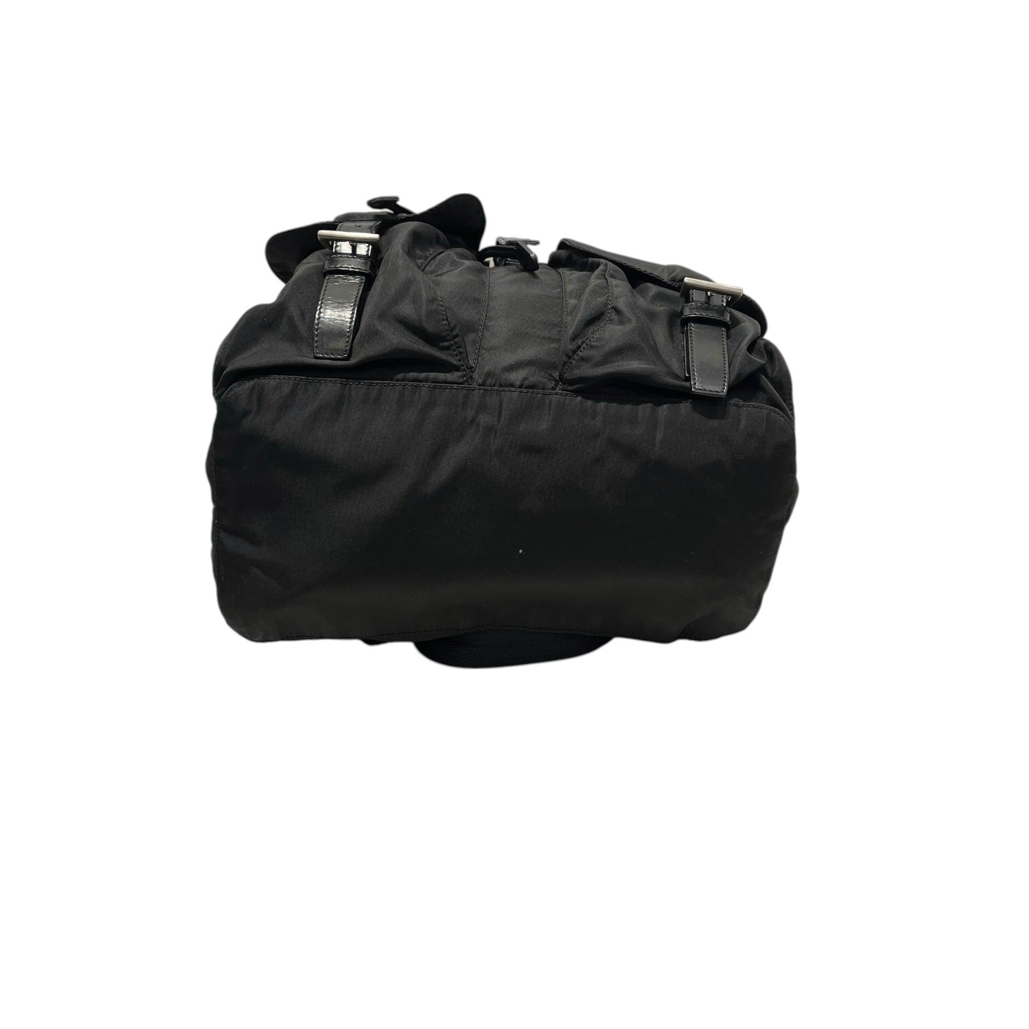 PRADA/Backpack/Nylon/BLK/TESSUTO/FRONT BUCKLE POCKETS view 3