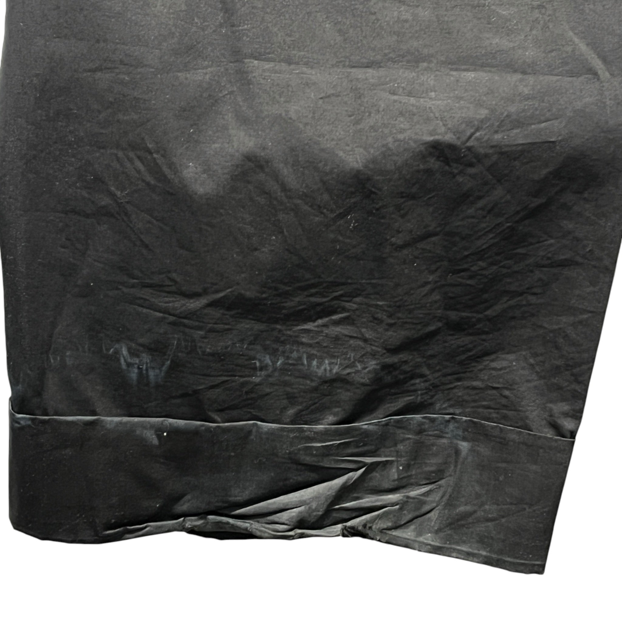 ANN DEMEULEMEESTER/Slacks/48/Cotton/BLK/STRINGS view 8
